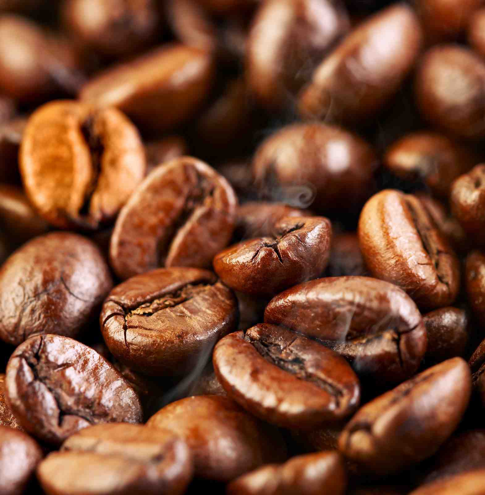 Aromatic Coffee Beans Close-Up Wall Art