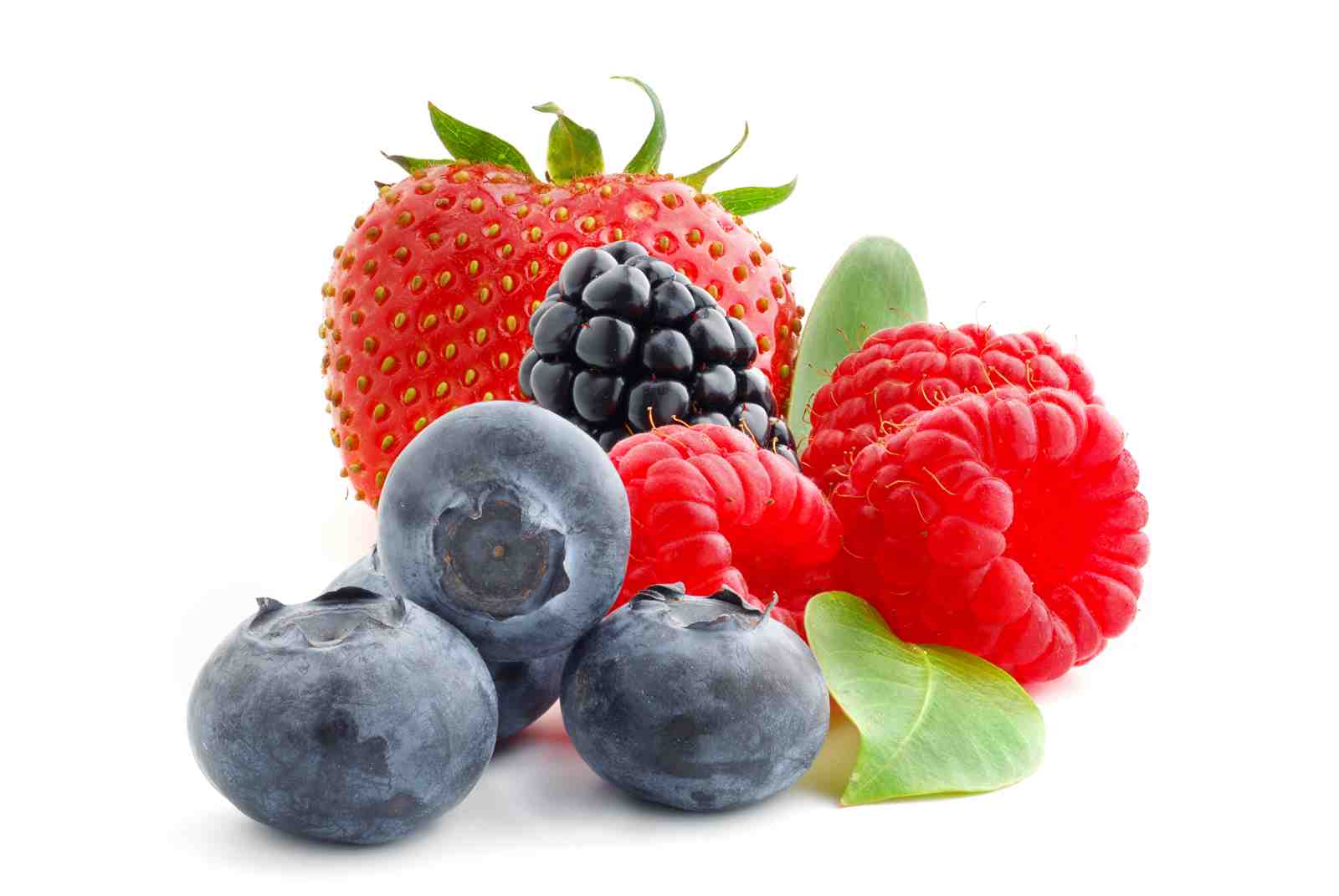 Vibrant Berry Medley Fruit Art Wall Art