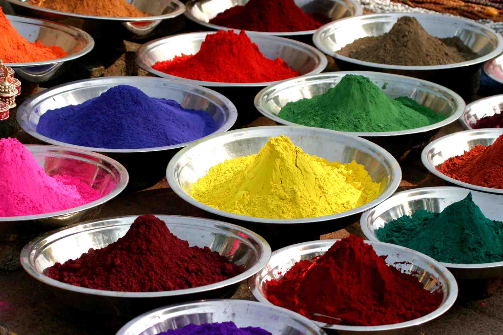 Vibrant Holi Colors Wall Art Wall Art