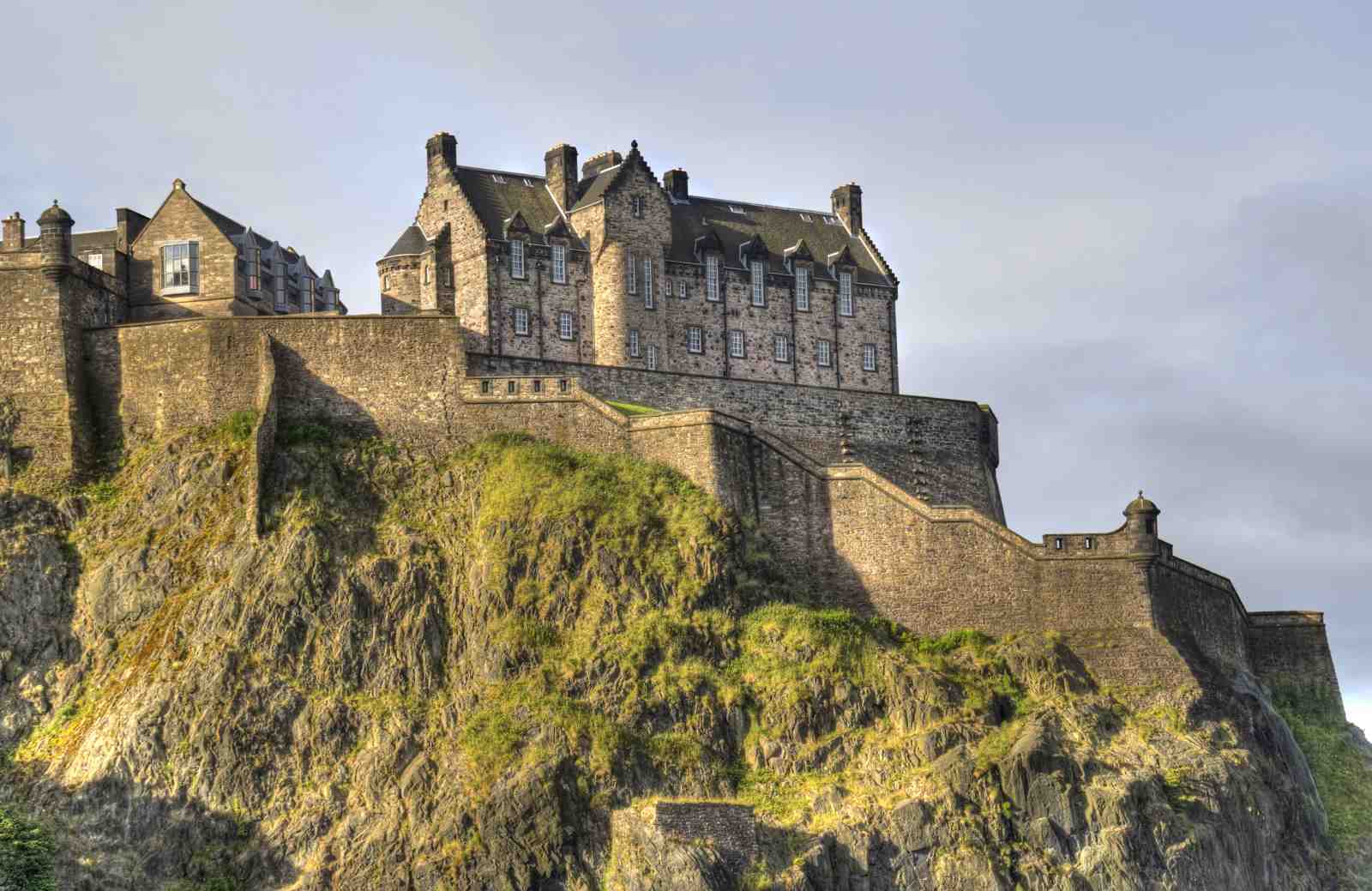 Majestic Edinburgh Castle Hilltop Wall Art