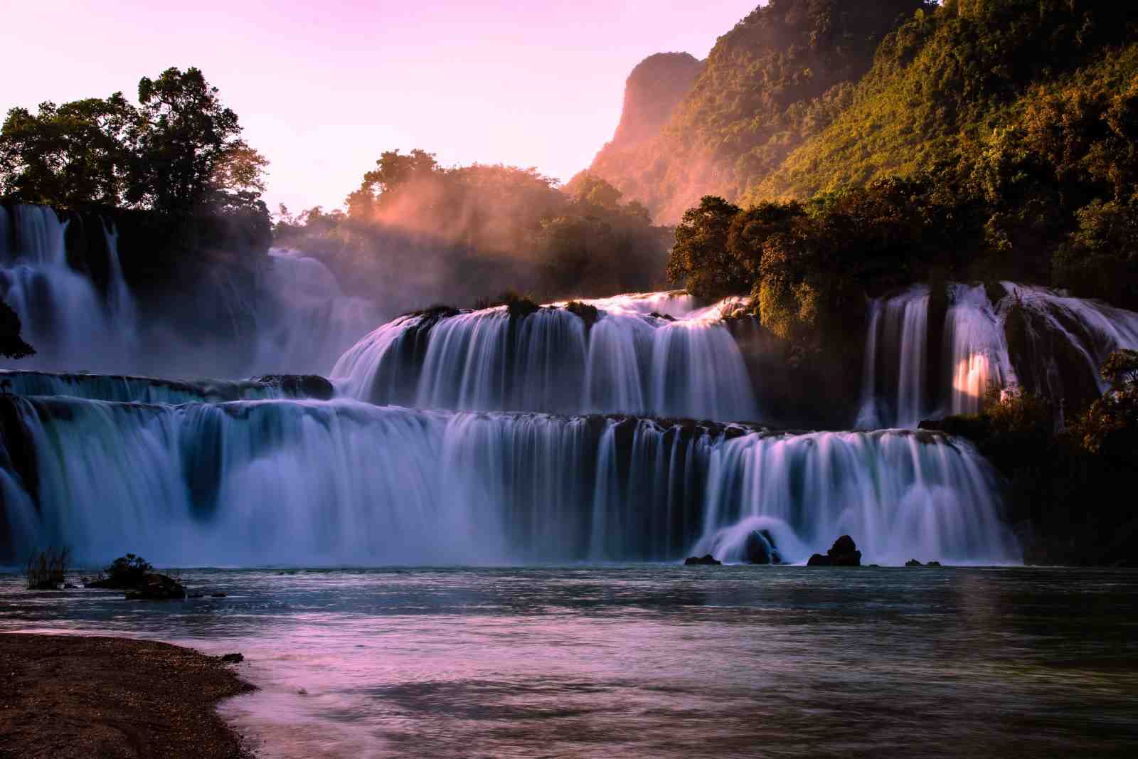 Majestic Waterfall Serenity Wall Art