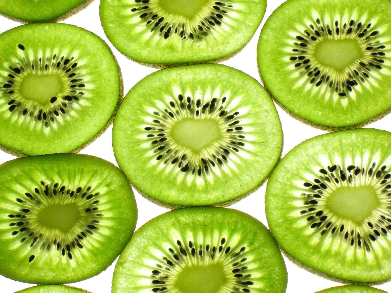 Vibrant Kiwi Slices Art Wall Art