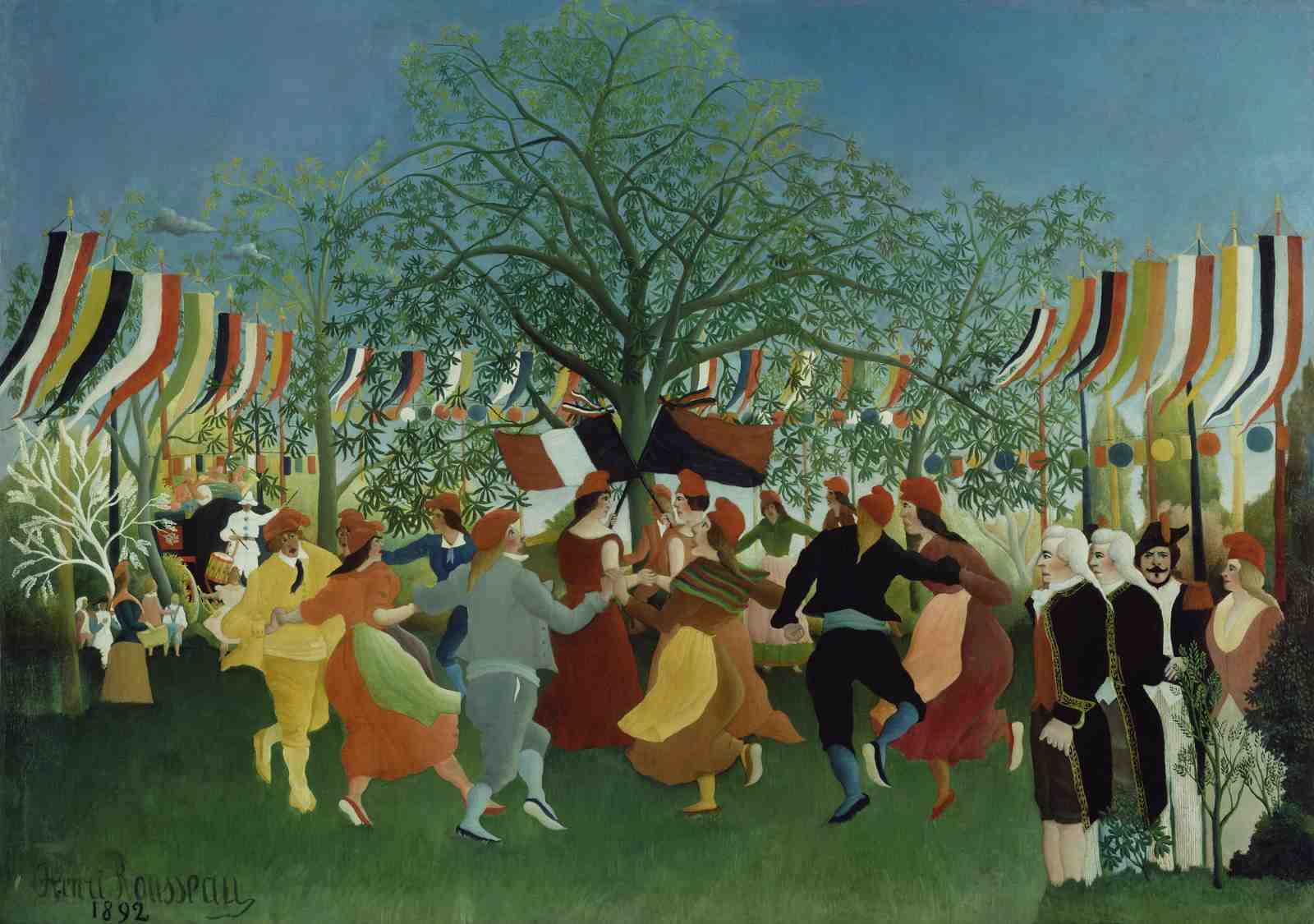 The Festival of the Village Wall Art