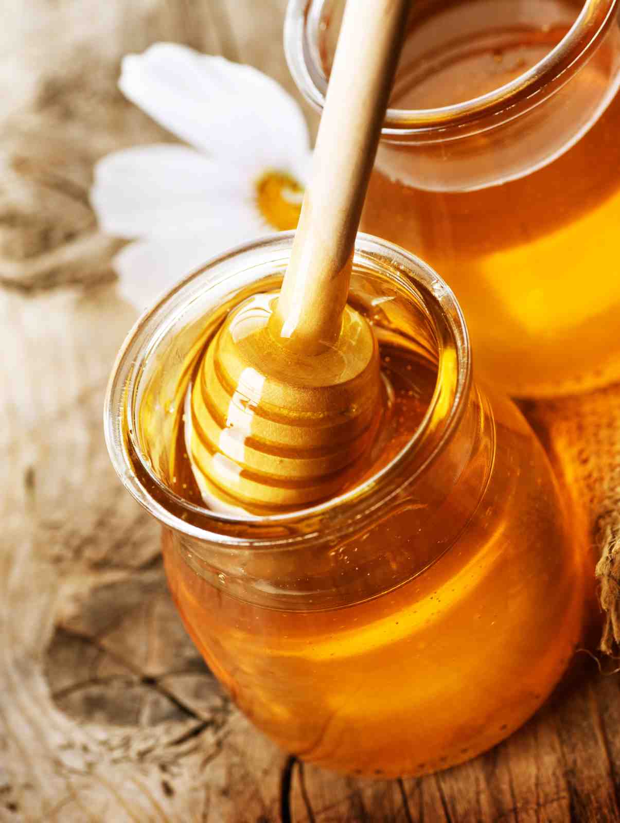 Golden Honey Dripping Wood Dipper Wall Art