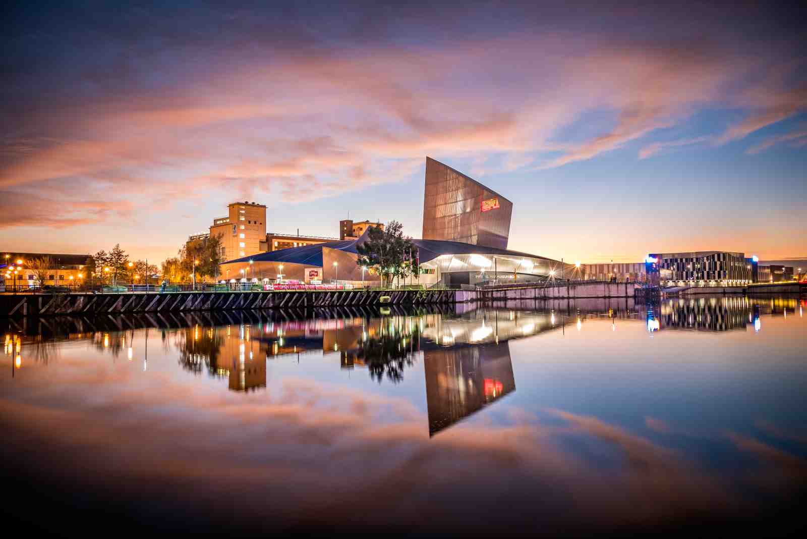 Modern Architecture Waterfront Wall Art