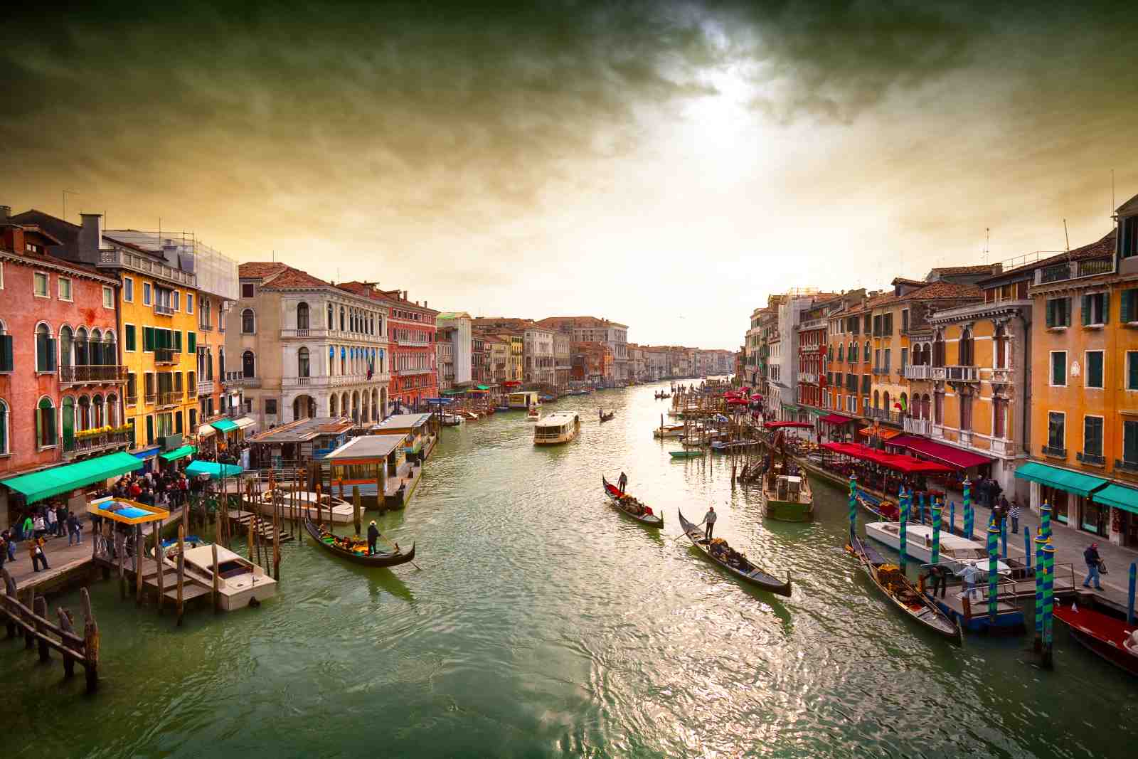 Venice Grand Canal Gondola Ride Wall Art