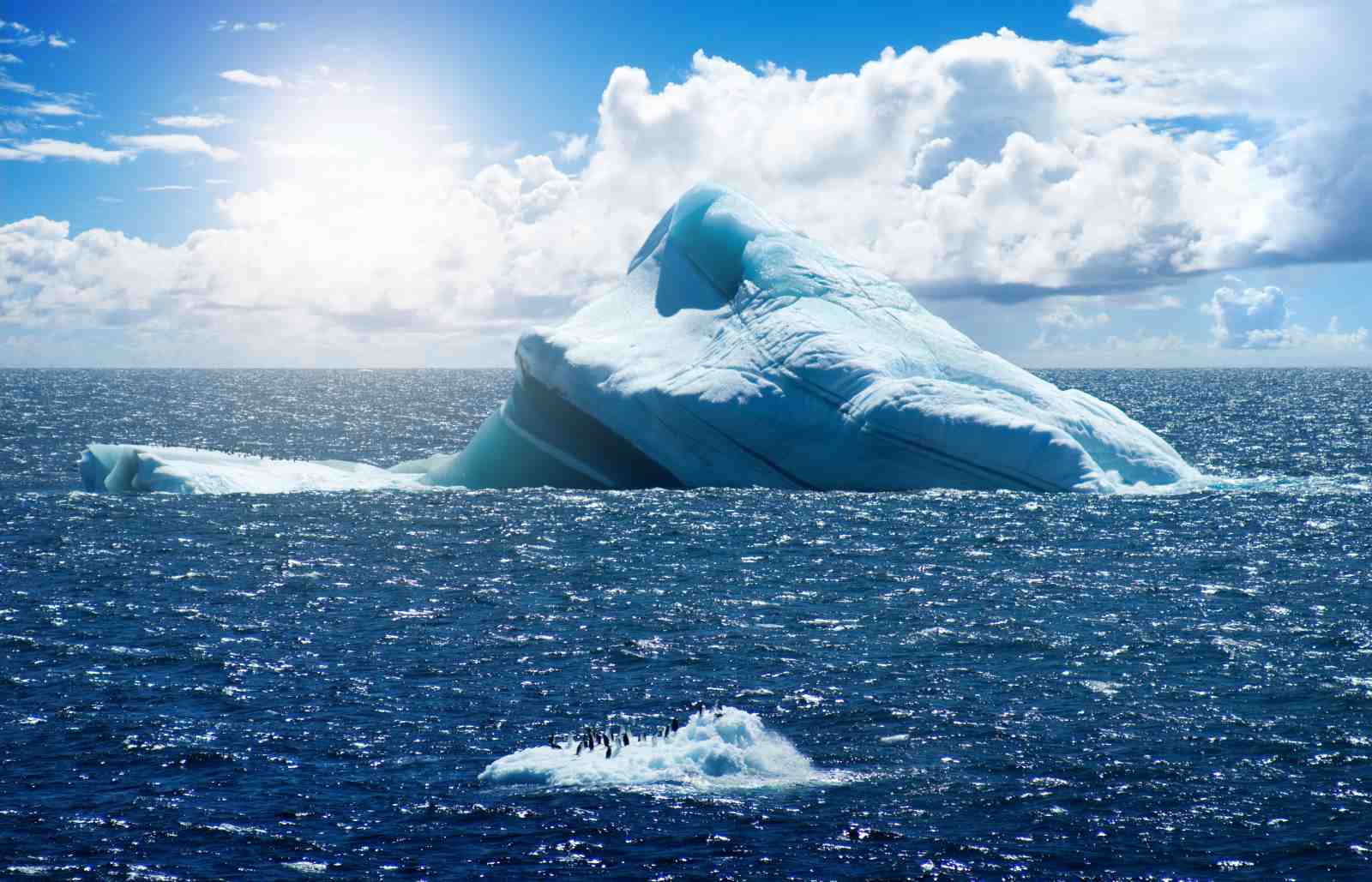 Majestic Iceberg Serenity Ocean Wall Art