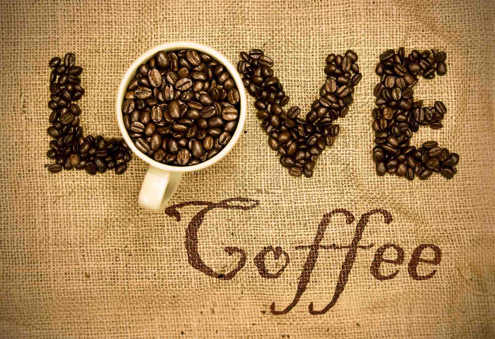 Love Coffee Aroma Wall Art