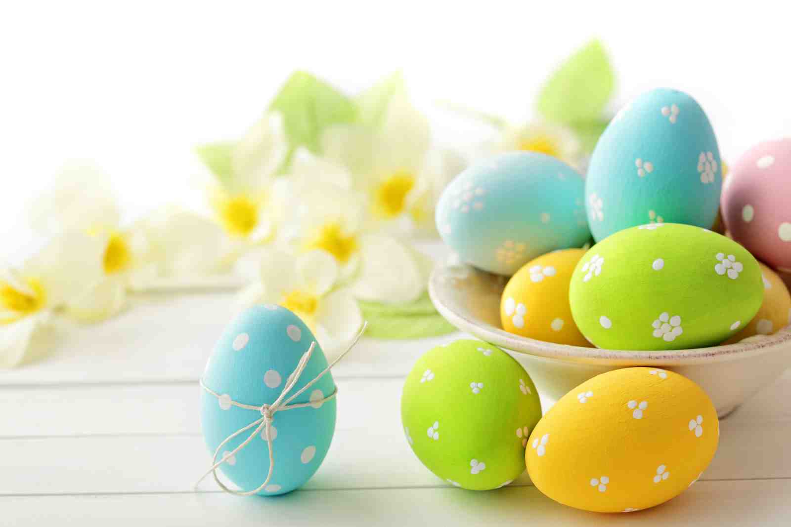 Vibrant Easter Egg Delight Wall Art