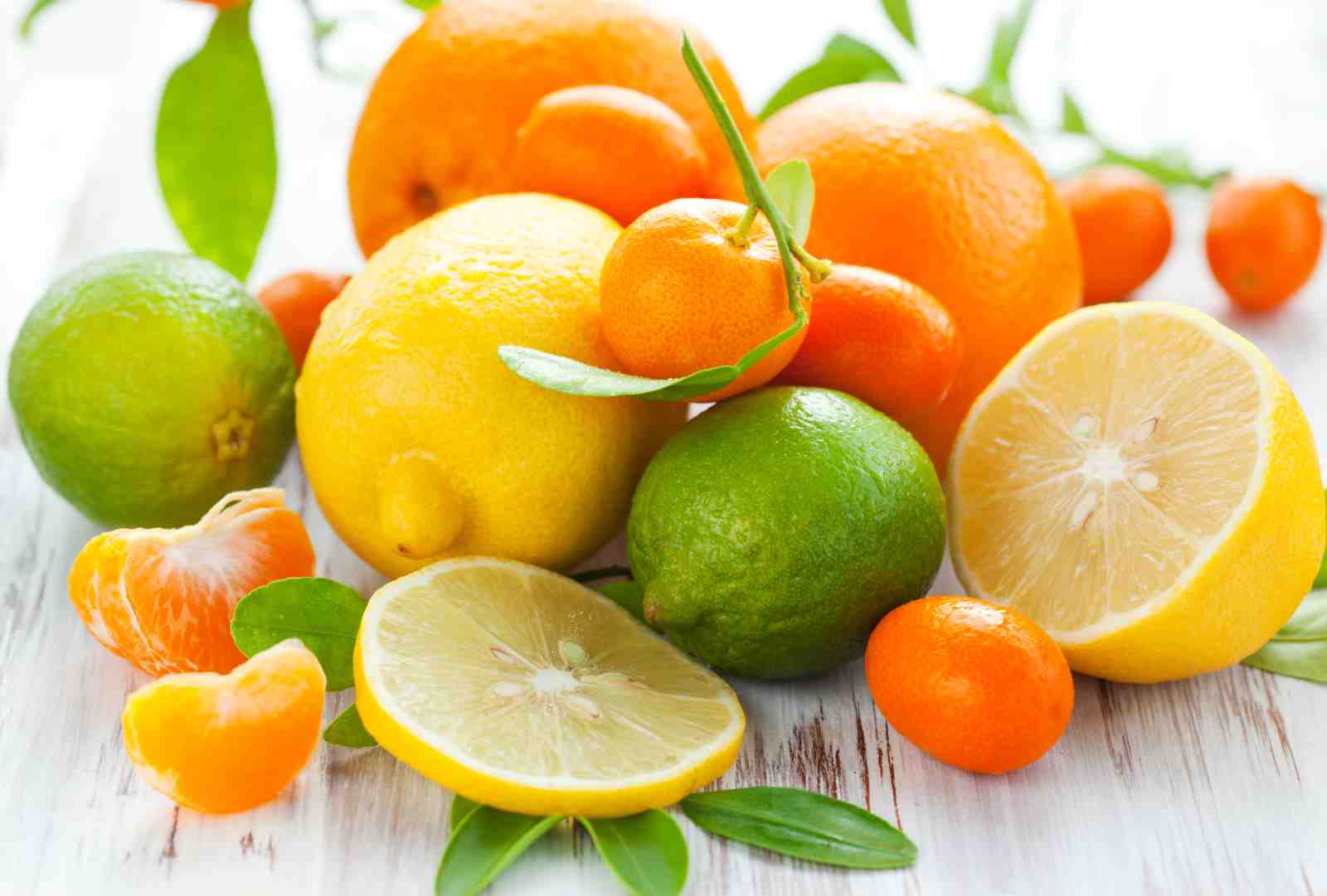 Vibrant Citrus Fruits Wall Art