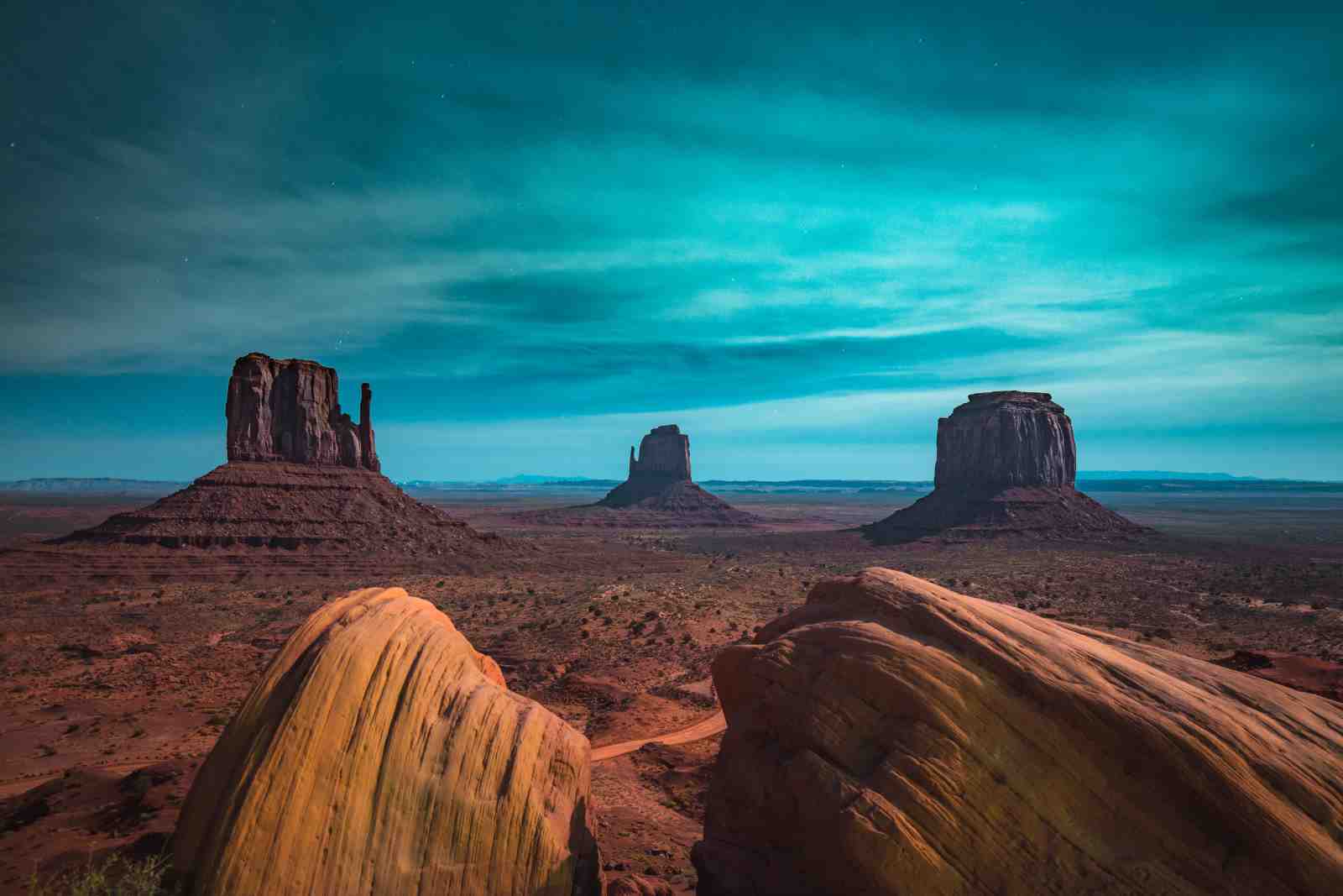 Monument Valley Desert Landscape Wall Art