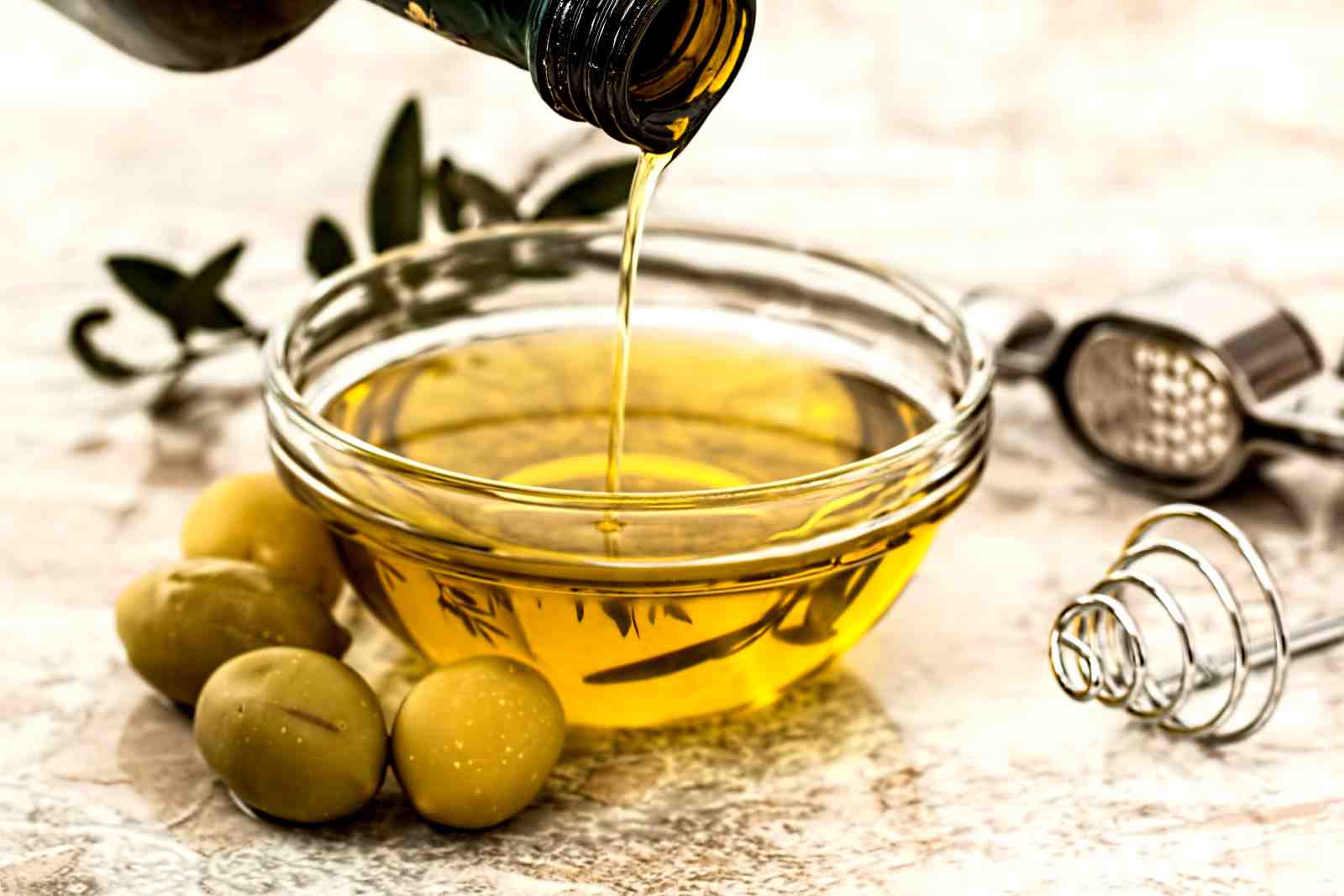 Golden Olive Oil Pour Wall Art