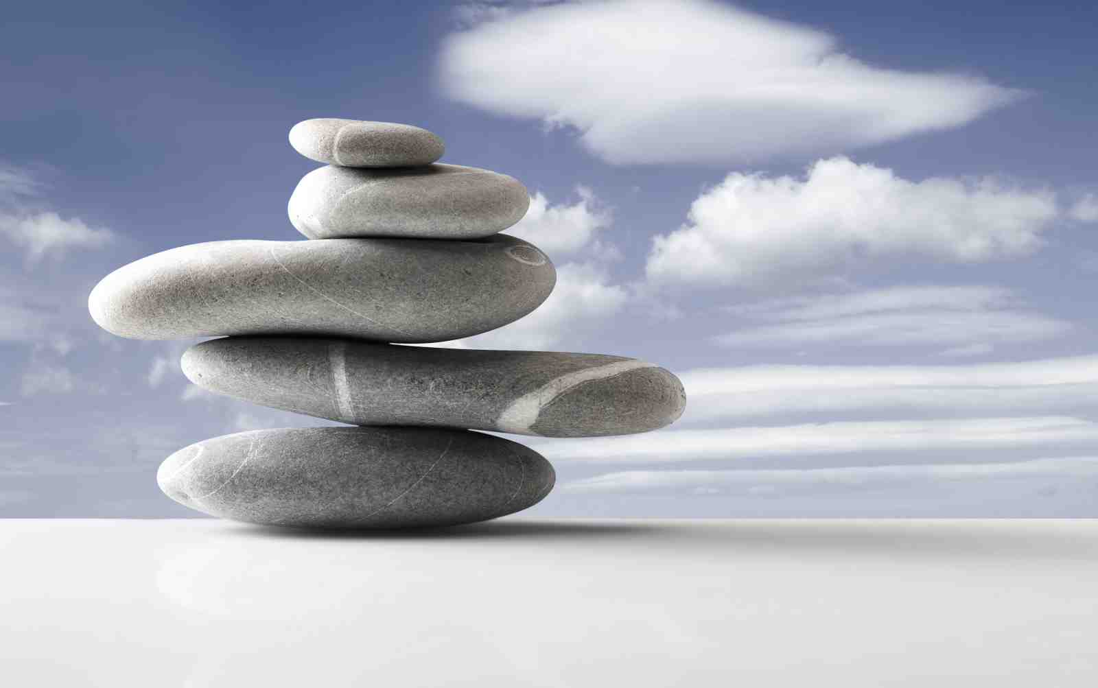 Zen Balance Stone Stack Wall Art