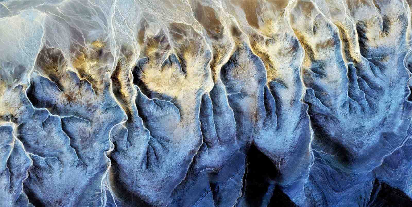 Abstract Desert Erosion Wall Art