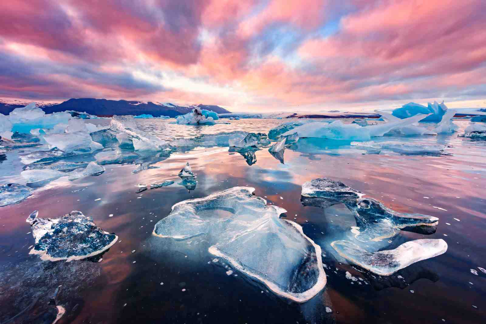 Icelandic Iceberg Serenity Wall Art