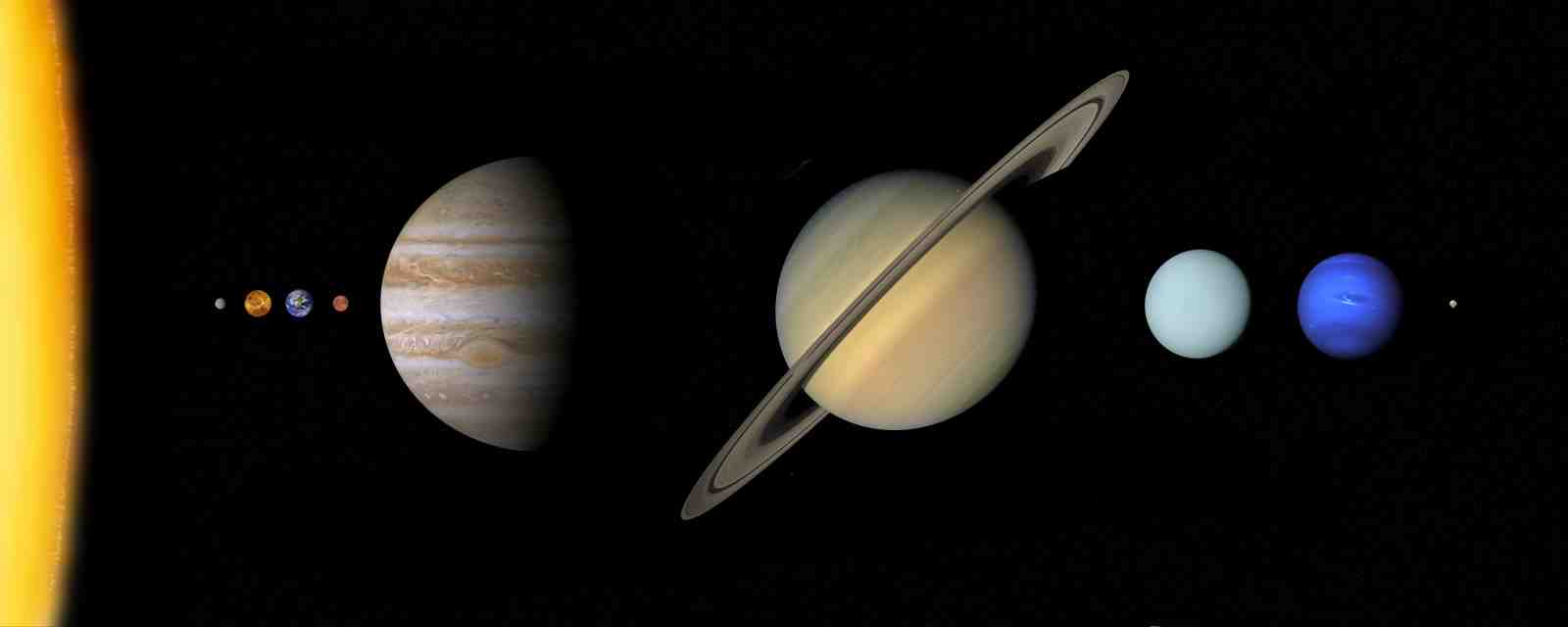 Solar System Planets & Sun Wall Art