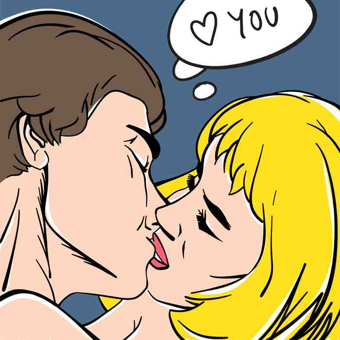Pop Art Love Kiss Wall Art
