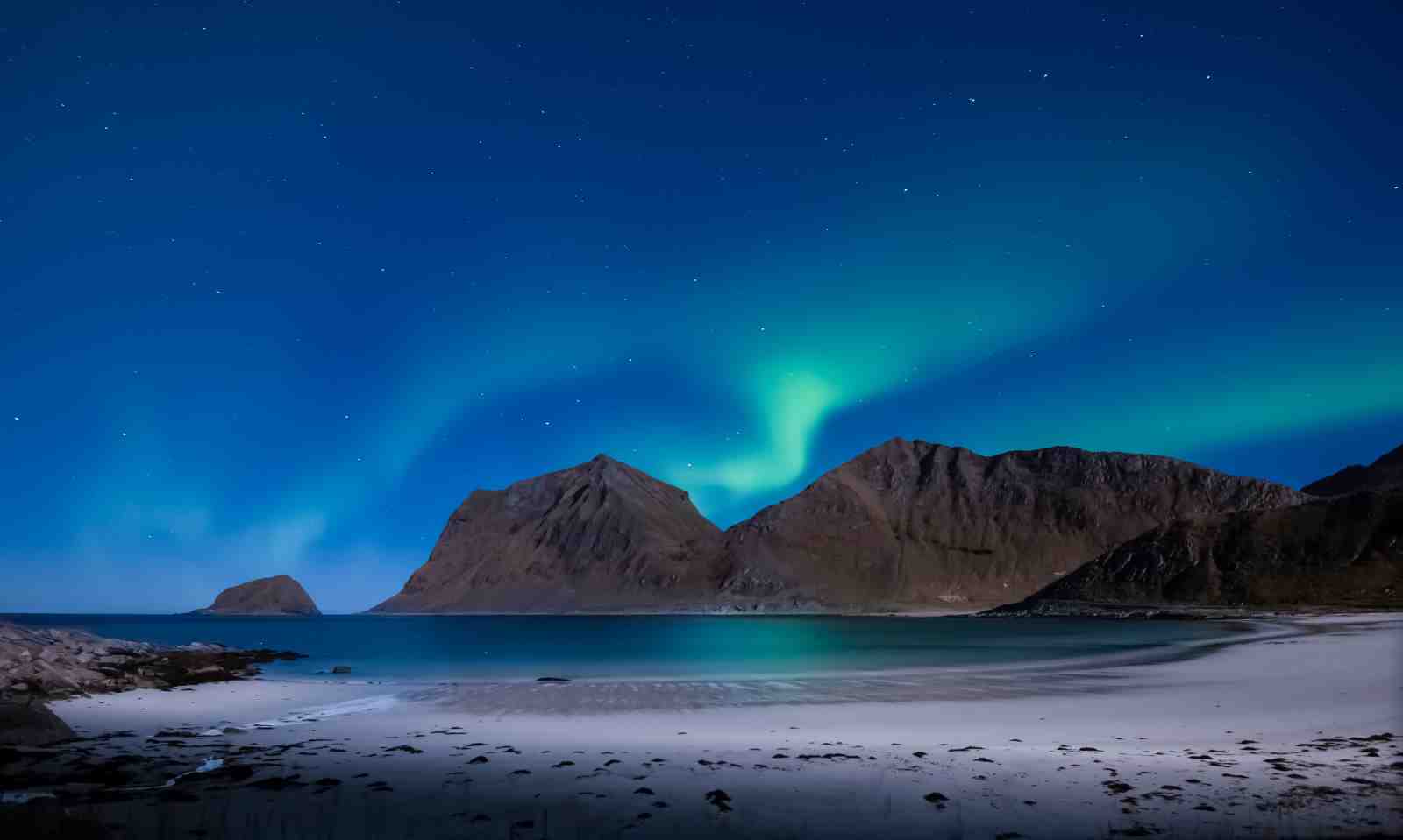 Aurora Borealis Coastal Wall Art