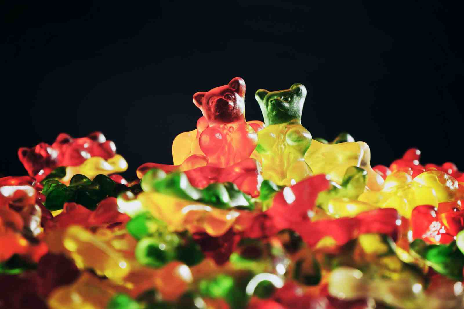 Vibrant Gummy Bears Fun Wall Art