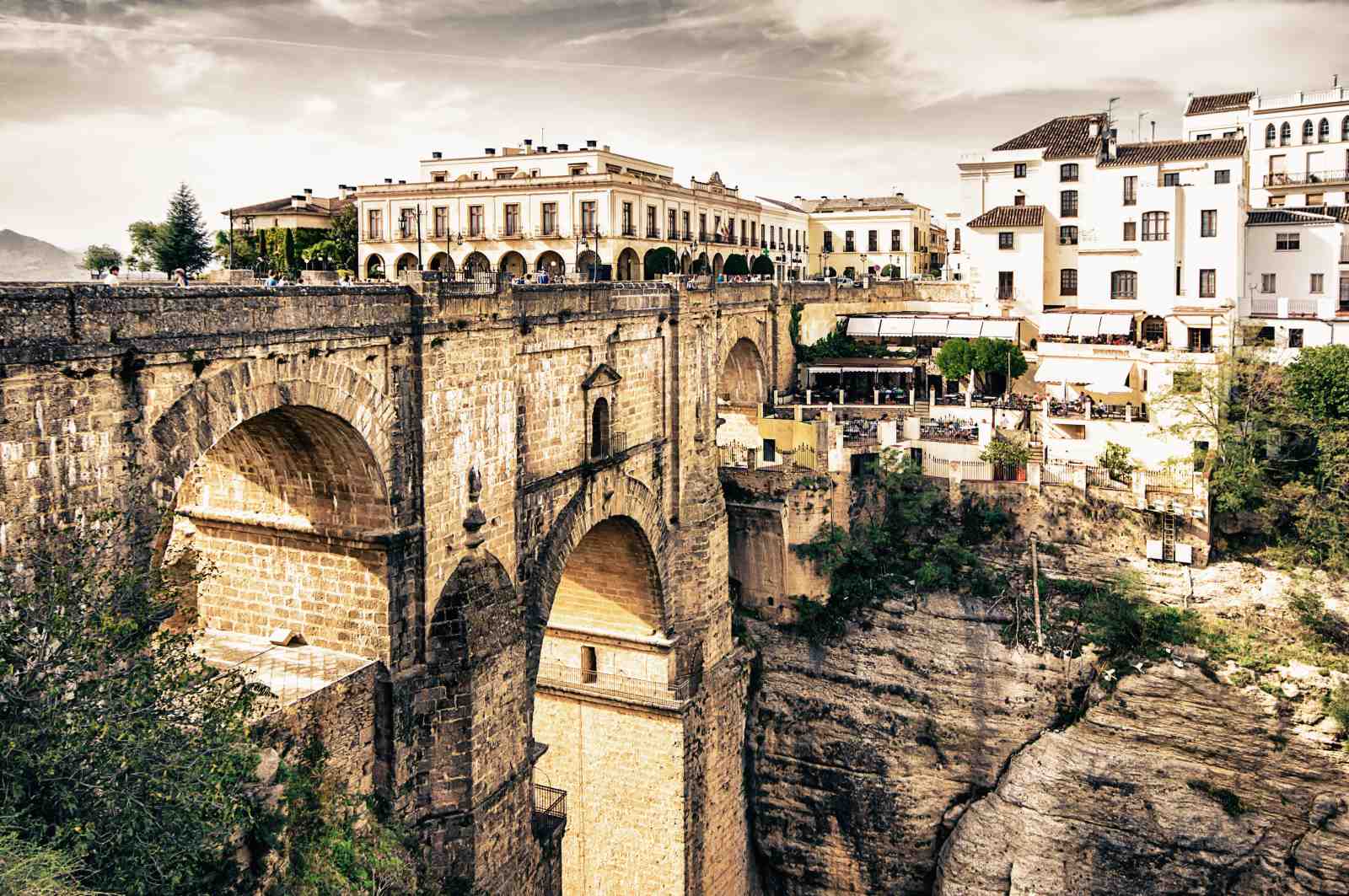 Historic Spanish Bridge Landscape Wall Art