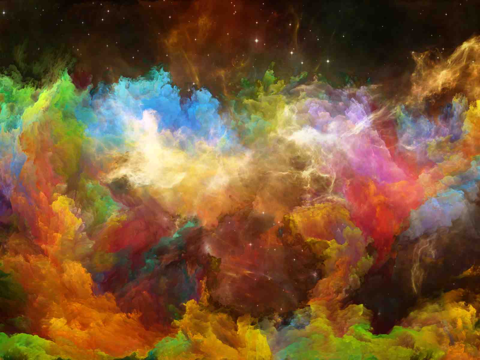 Vibrant Nebula Galaxy Wall Art