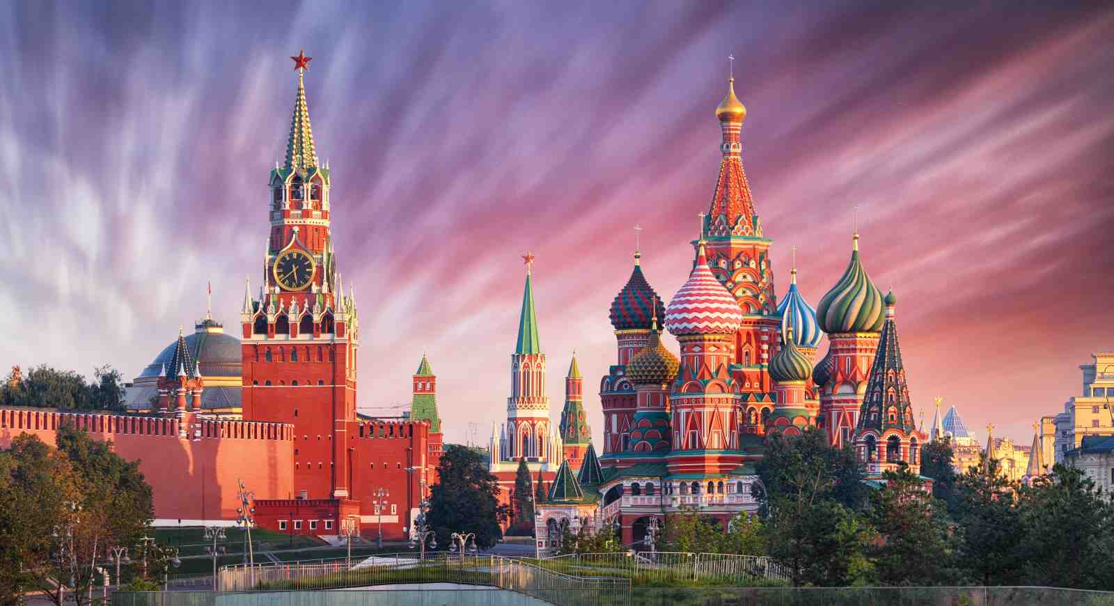 Moscow Kremlin & St. Basil's Cathedral Wall Art