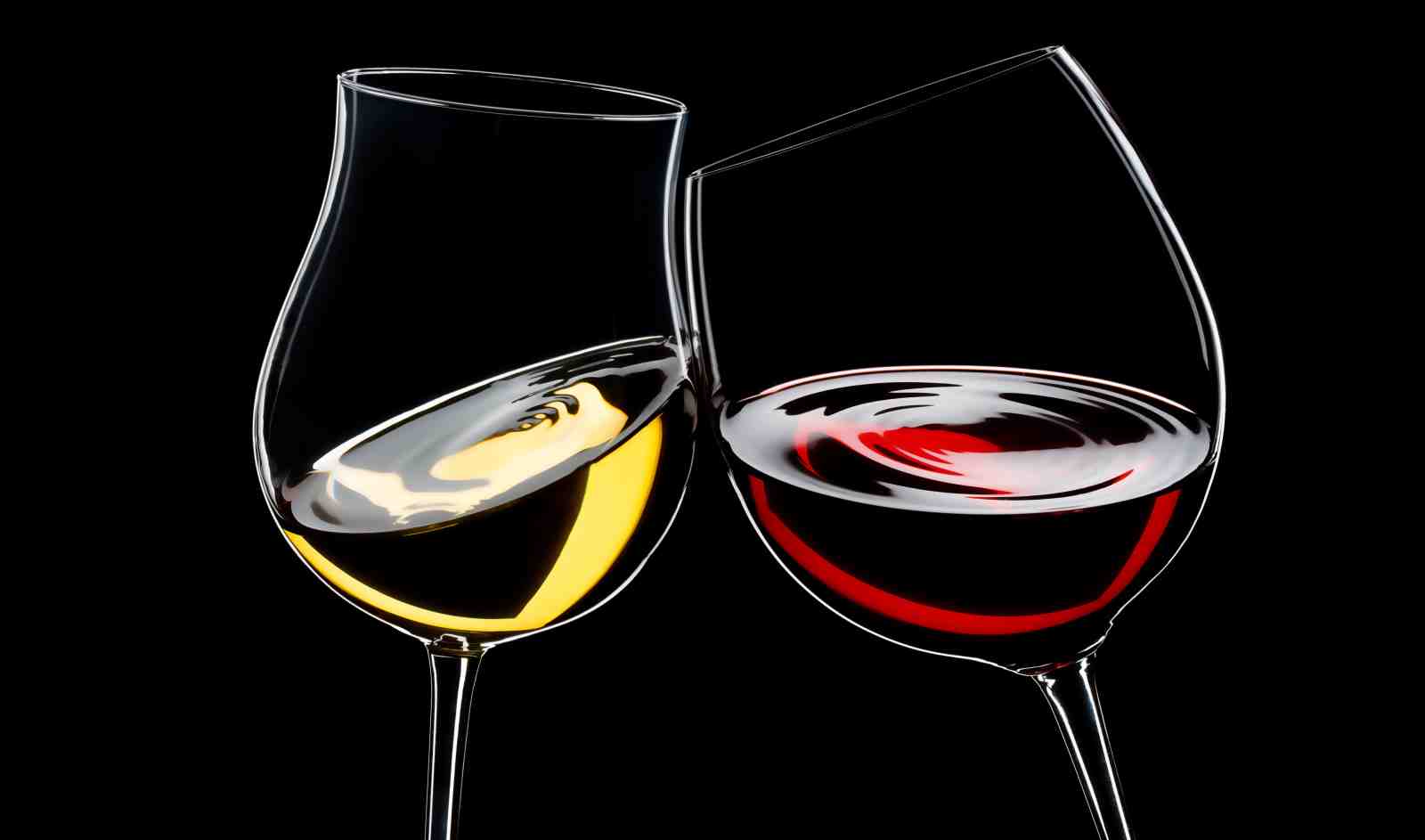Elegant White & Red Wine Toast Wall Art