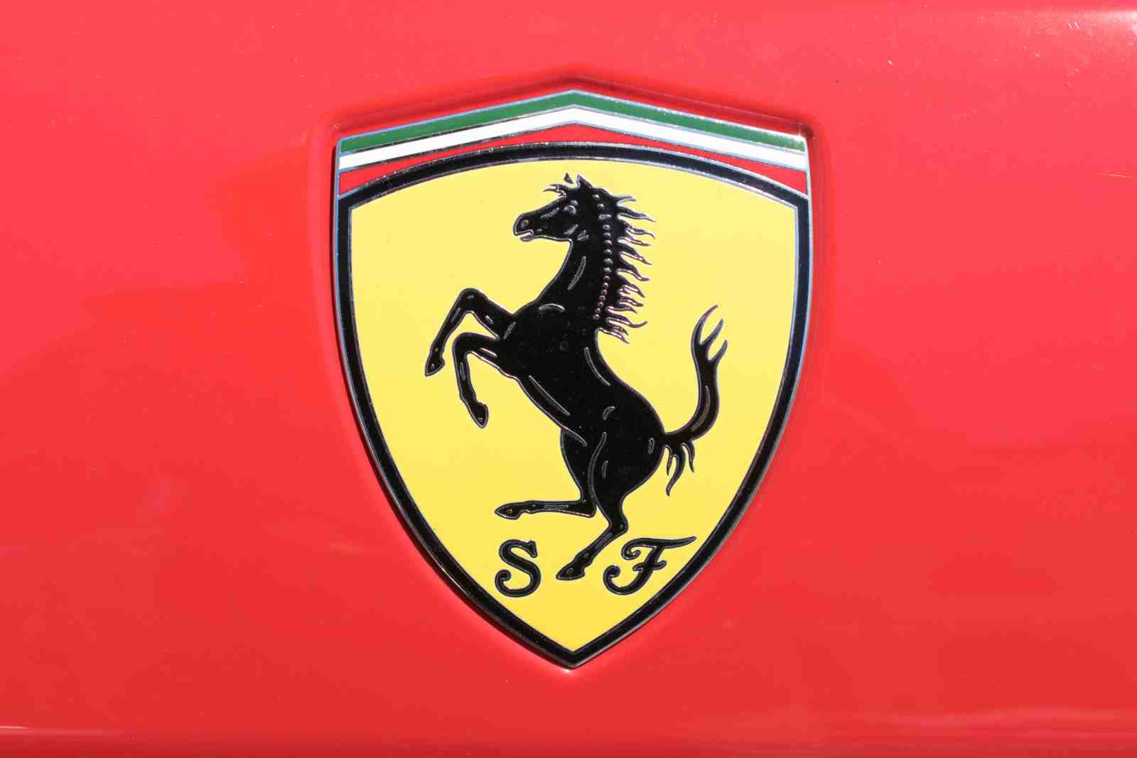 Prancing Horse Ferrari Logo Wall Art - Luxury Car Decor