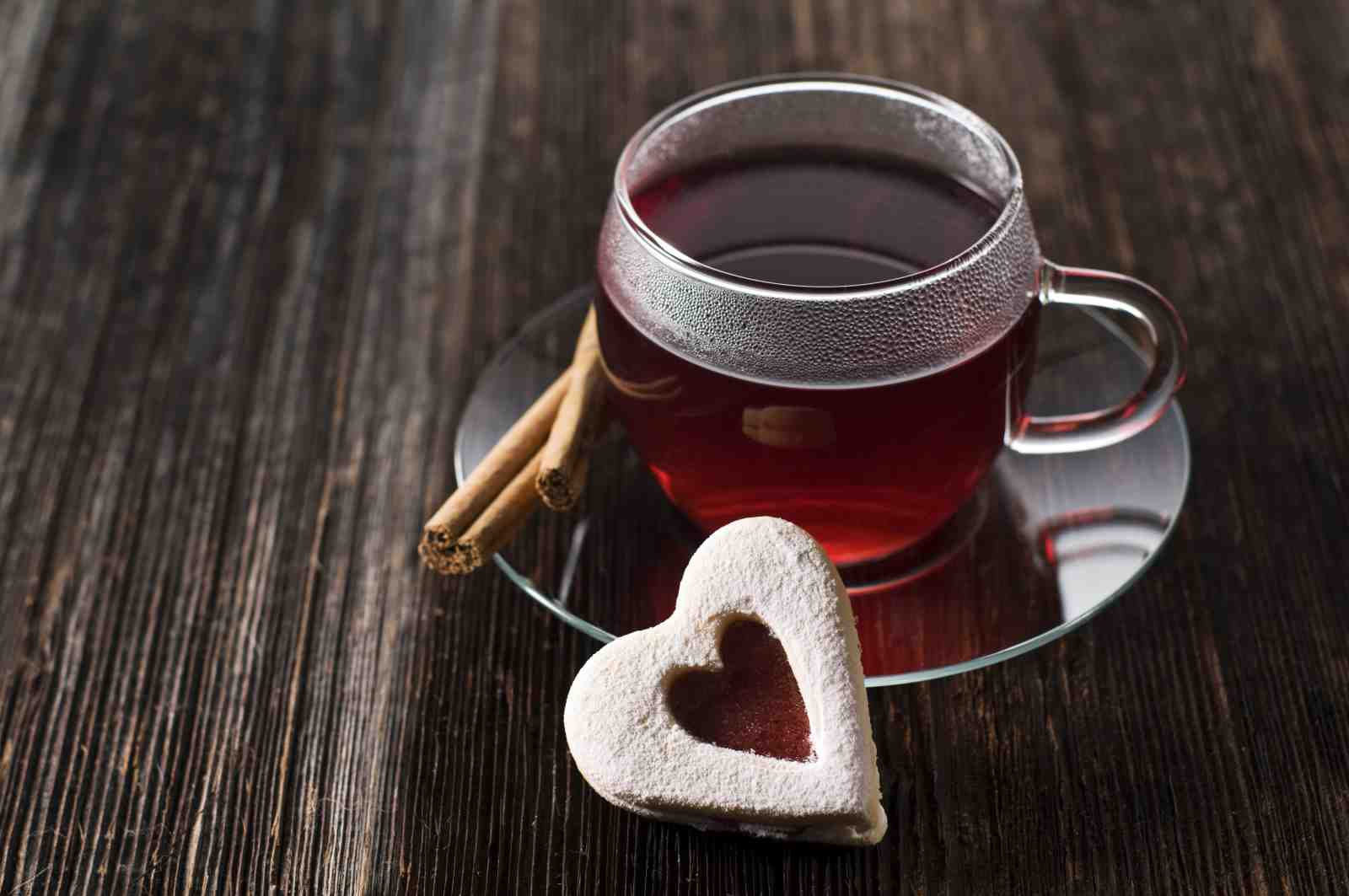 Cozy Heart Cookie & Tea Ambiance Wall Art