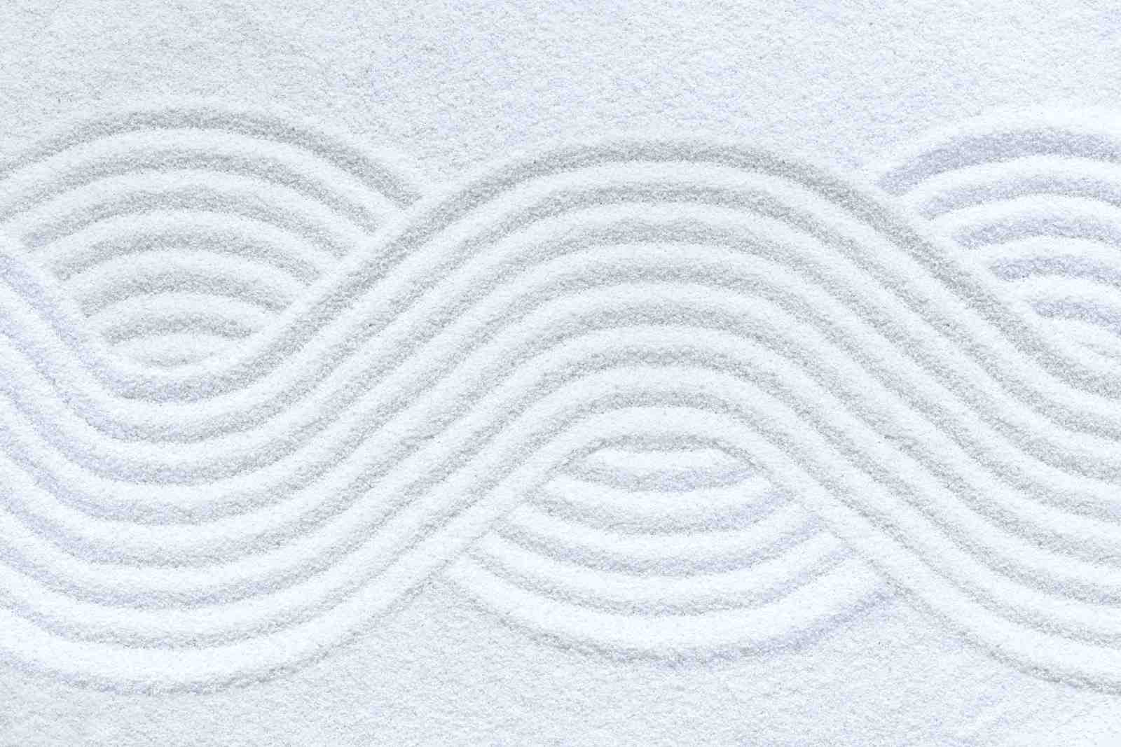 Zen Garden Waves Wall Art