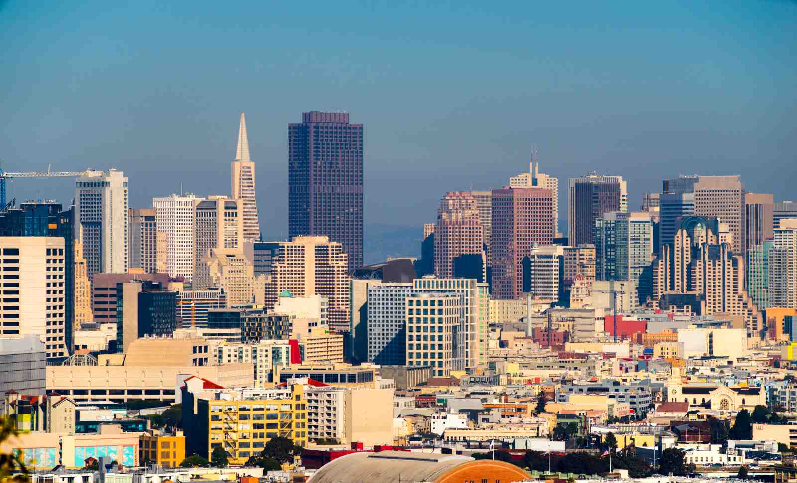 San Francisco Skyline Cityscape Wall Art