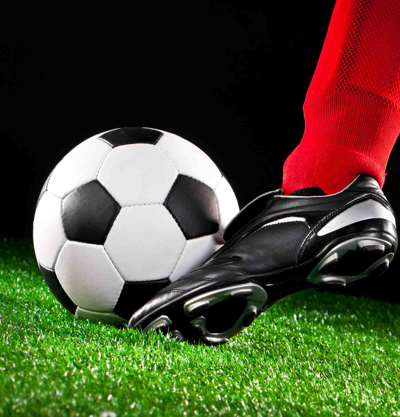 Dynamic Soccer Kick Off Wall Art