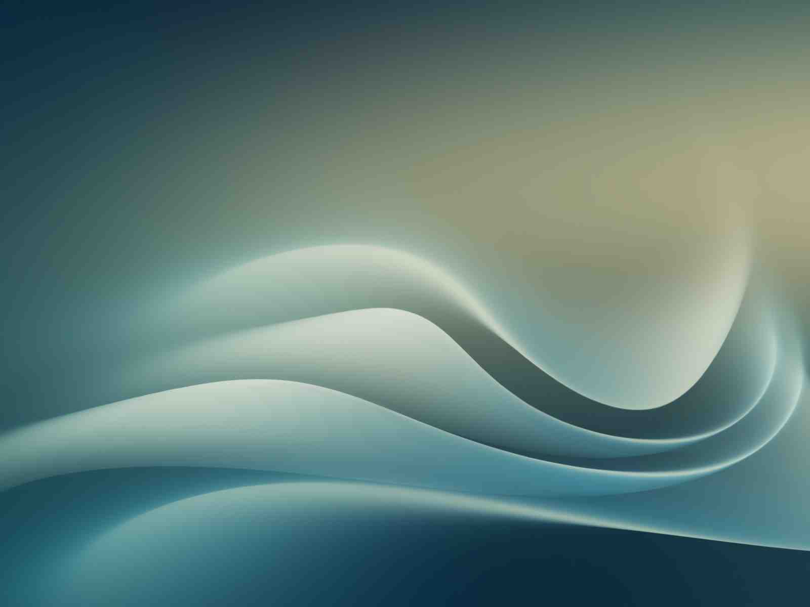 Serene Ocean Waves Abstract Wall Art