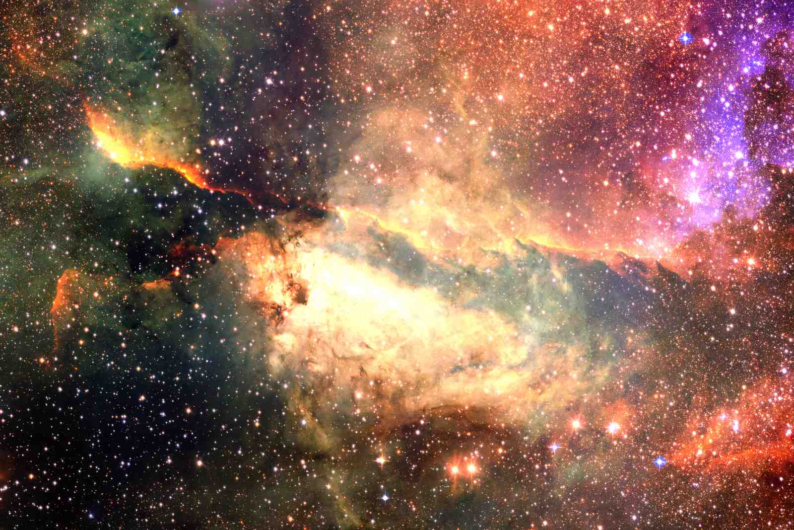 Cosmic Nebula Wall Art Wall Art