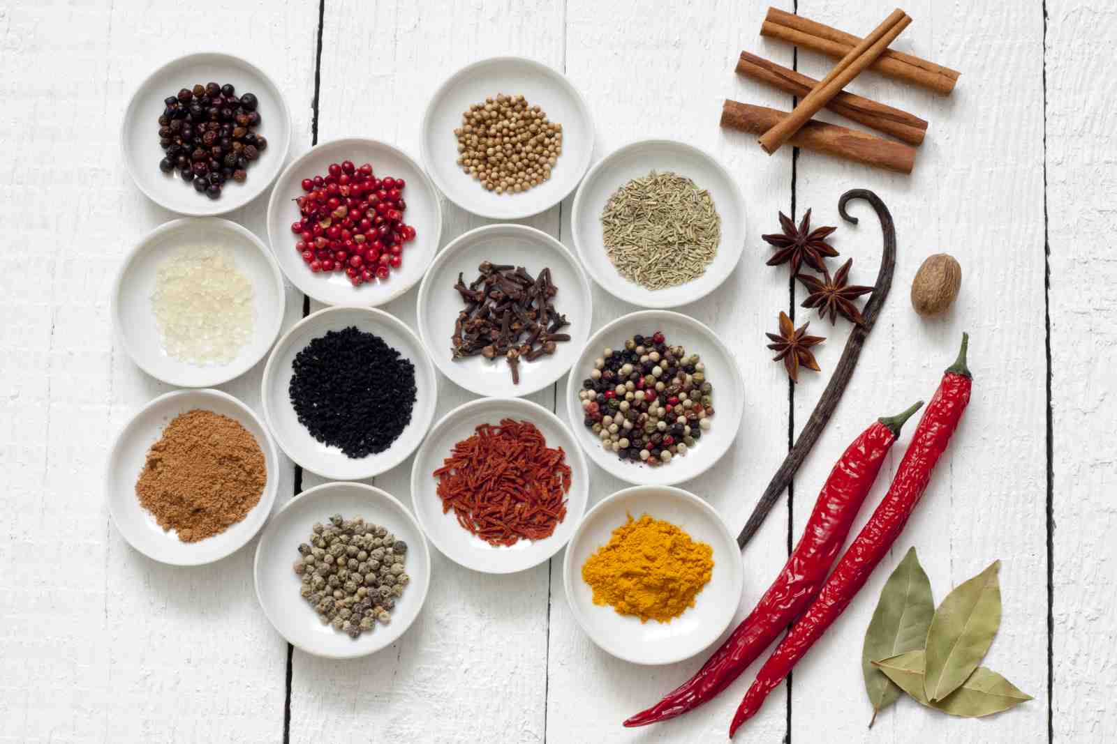 Vibrant Spice Collection Wall Art