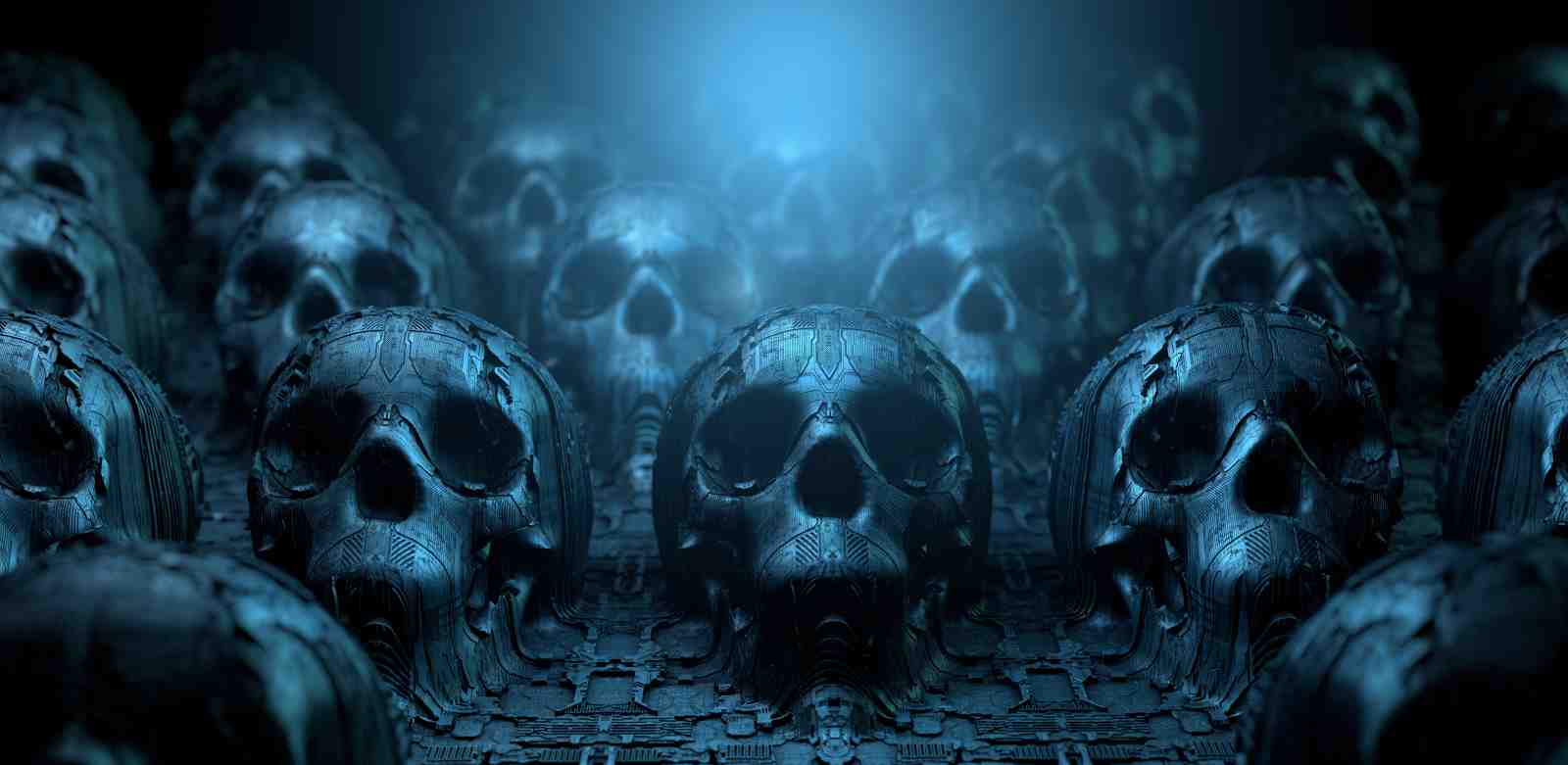 Cyberpunk Skull Wall Art Wall Art
