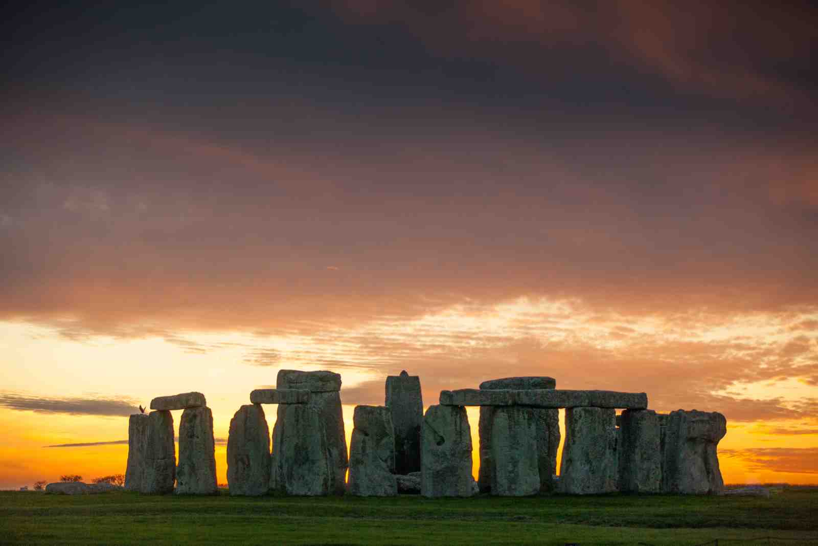 Majestic Stonehenge Sunset Wall Art