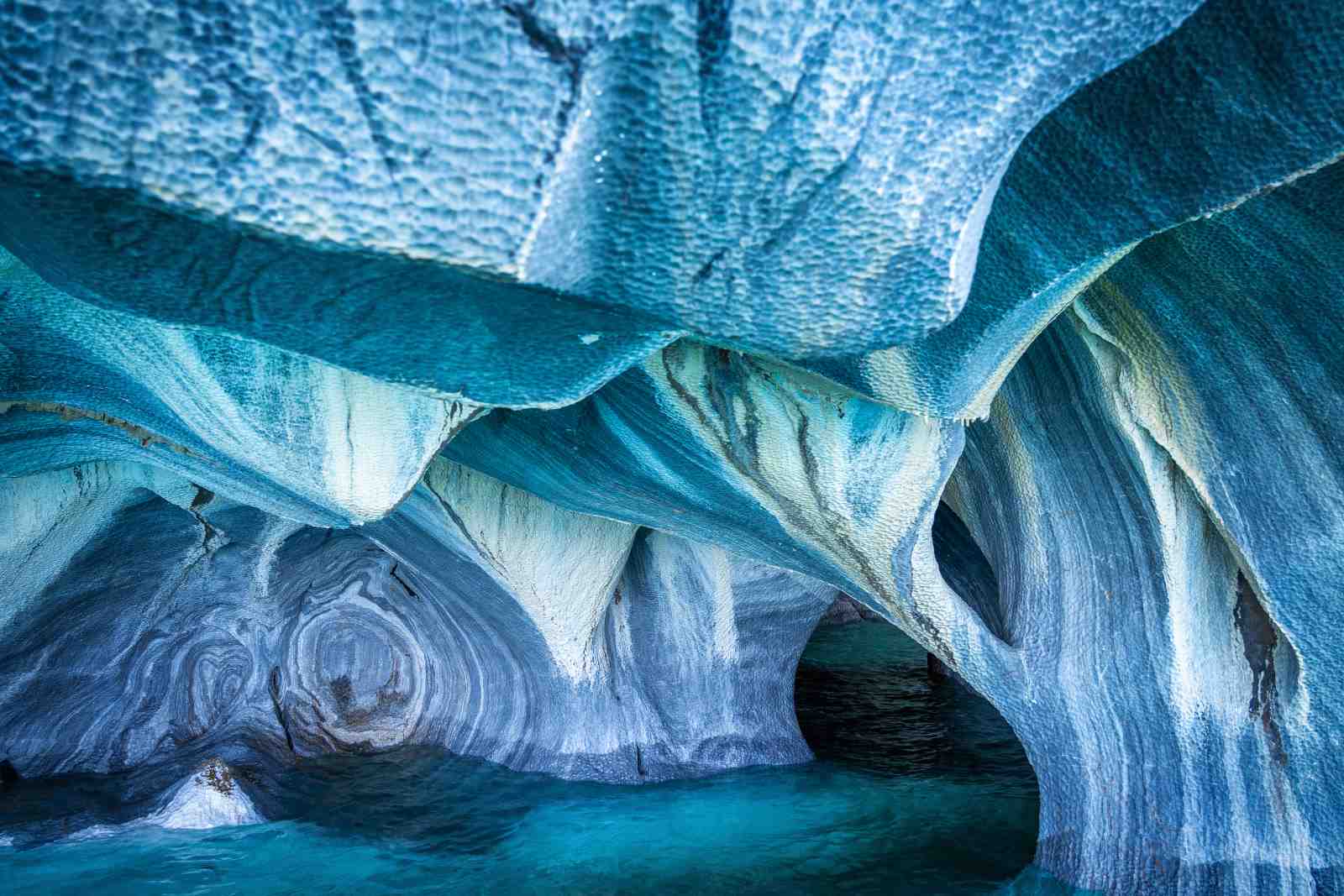 Azure Caverns Marble Caves Wall Art