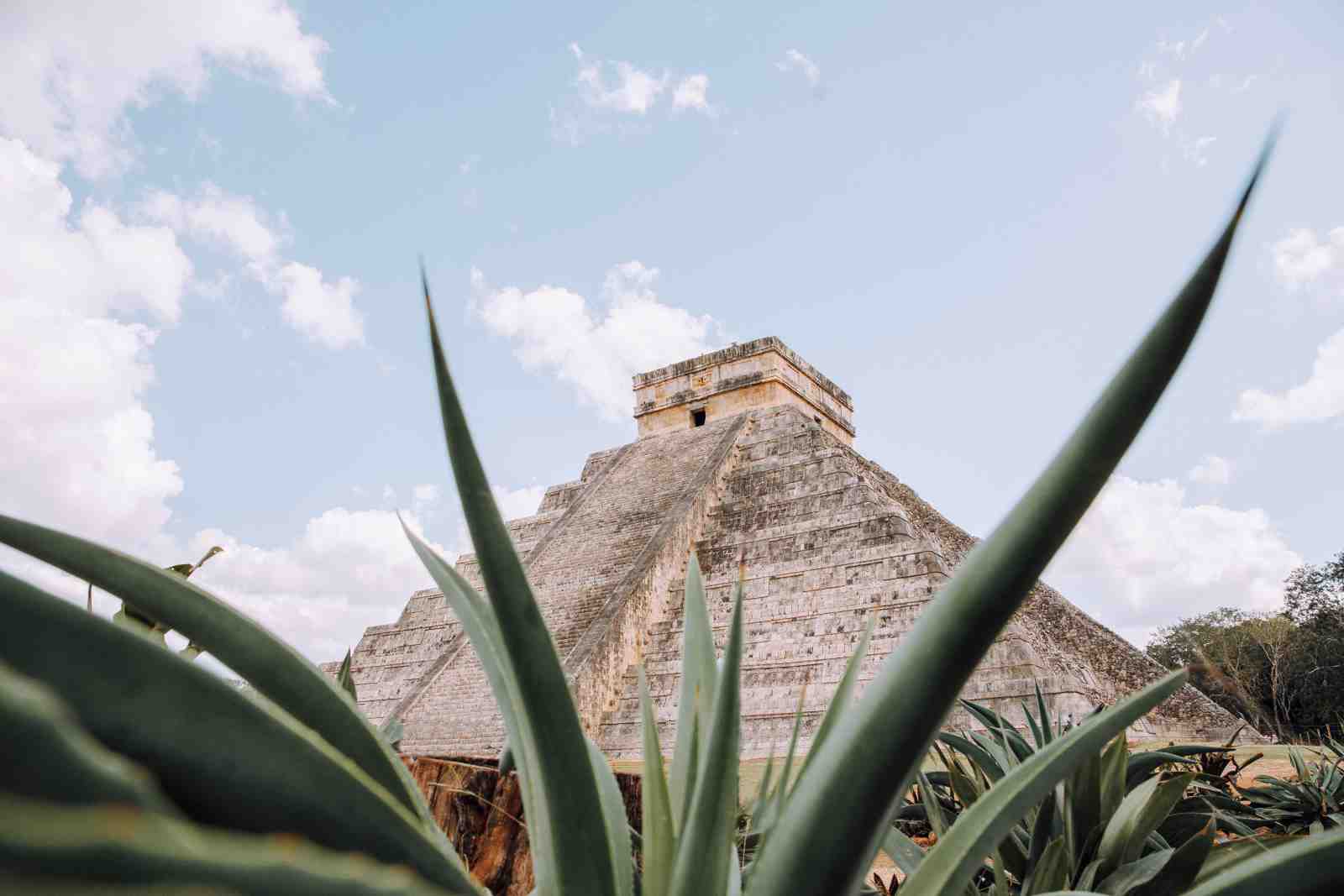 Chichen Itza Mayan Pyramid Wall Art