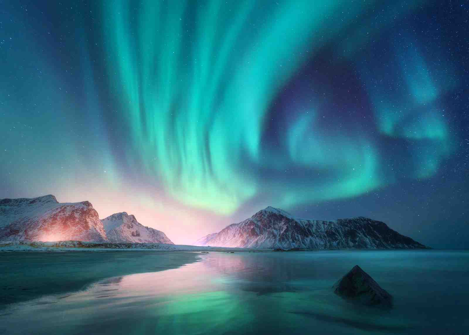 Aurora Borealis Serenity Wall Art
