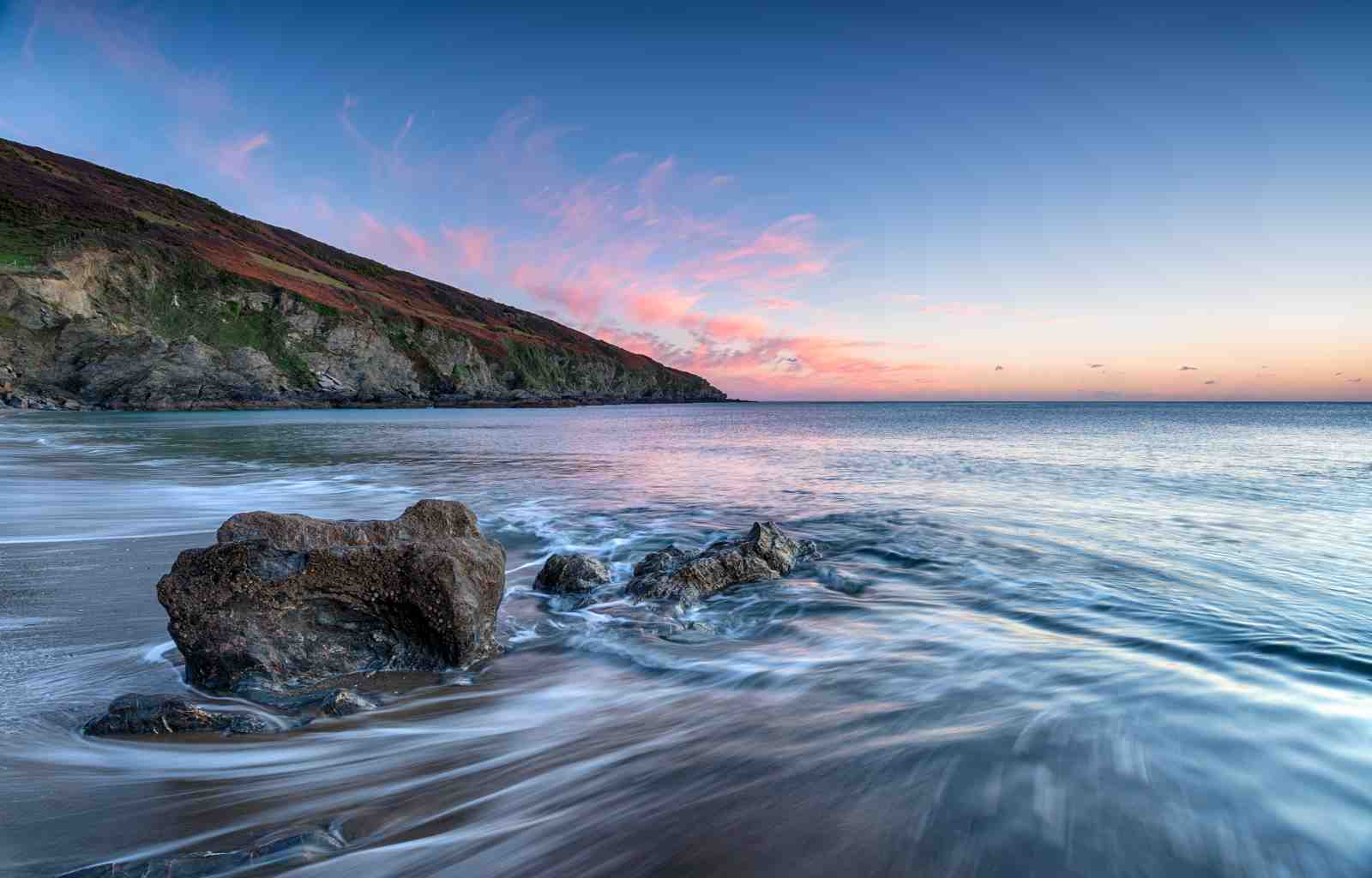 Tranquil Coastal Sunset Wall Art