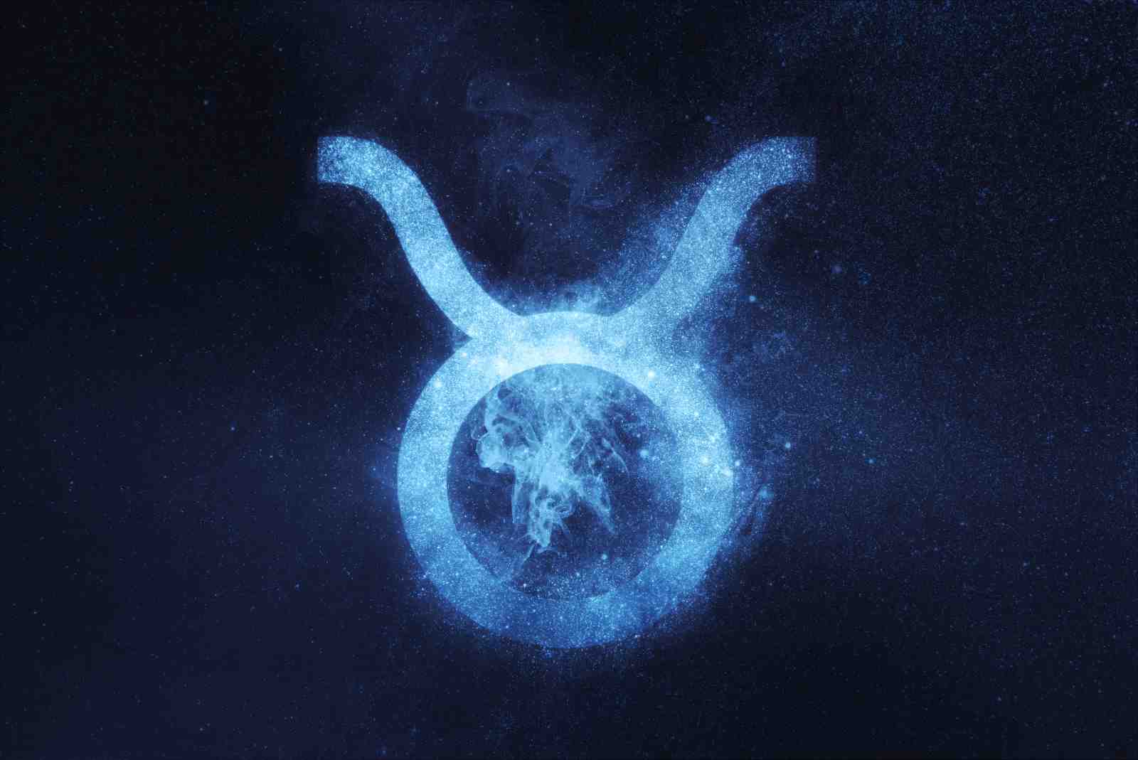 Mystical Taurus Zodiac Nebula Wall Art