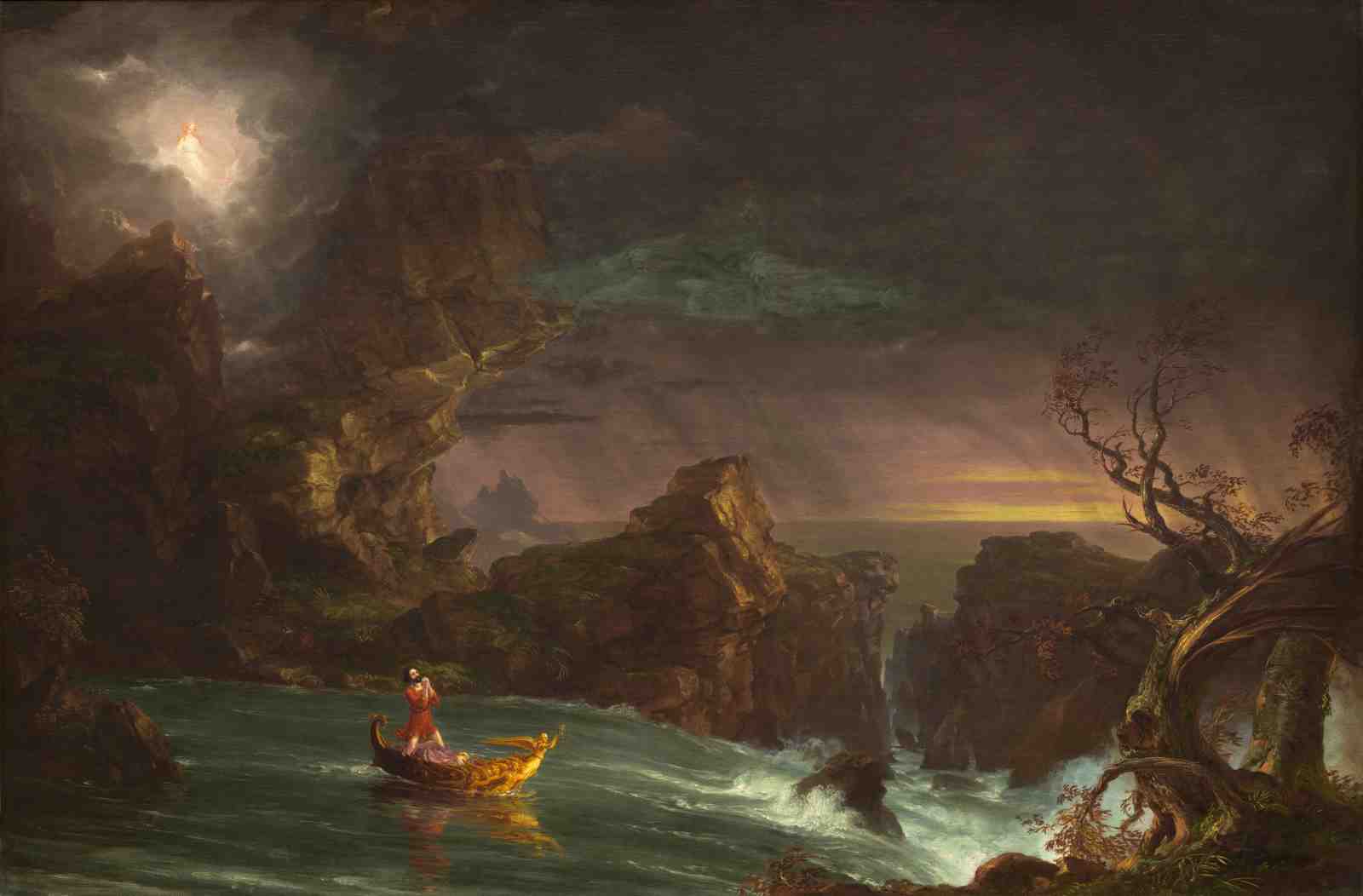 Voyage Through Stormy Seas Wall Art