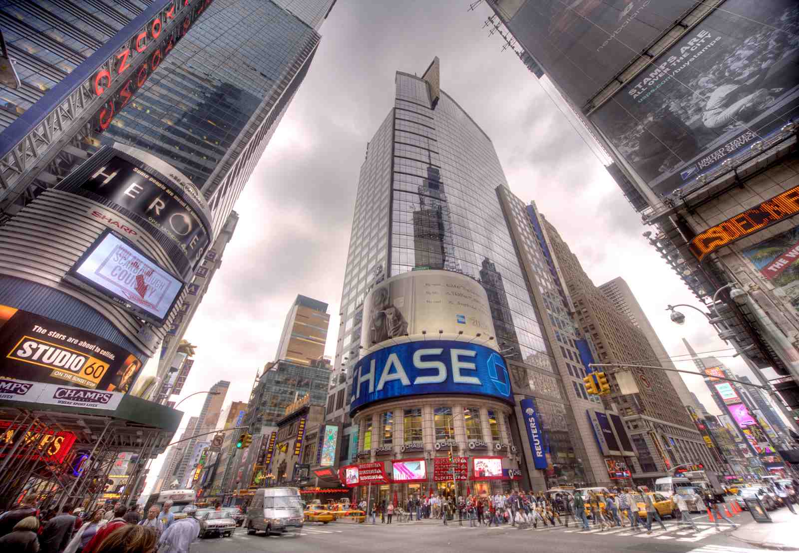 Dynamic Times Square Cityscape Wall Art
