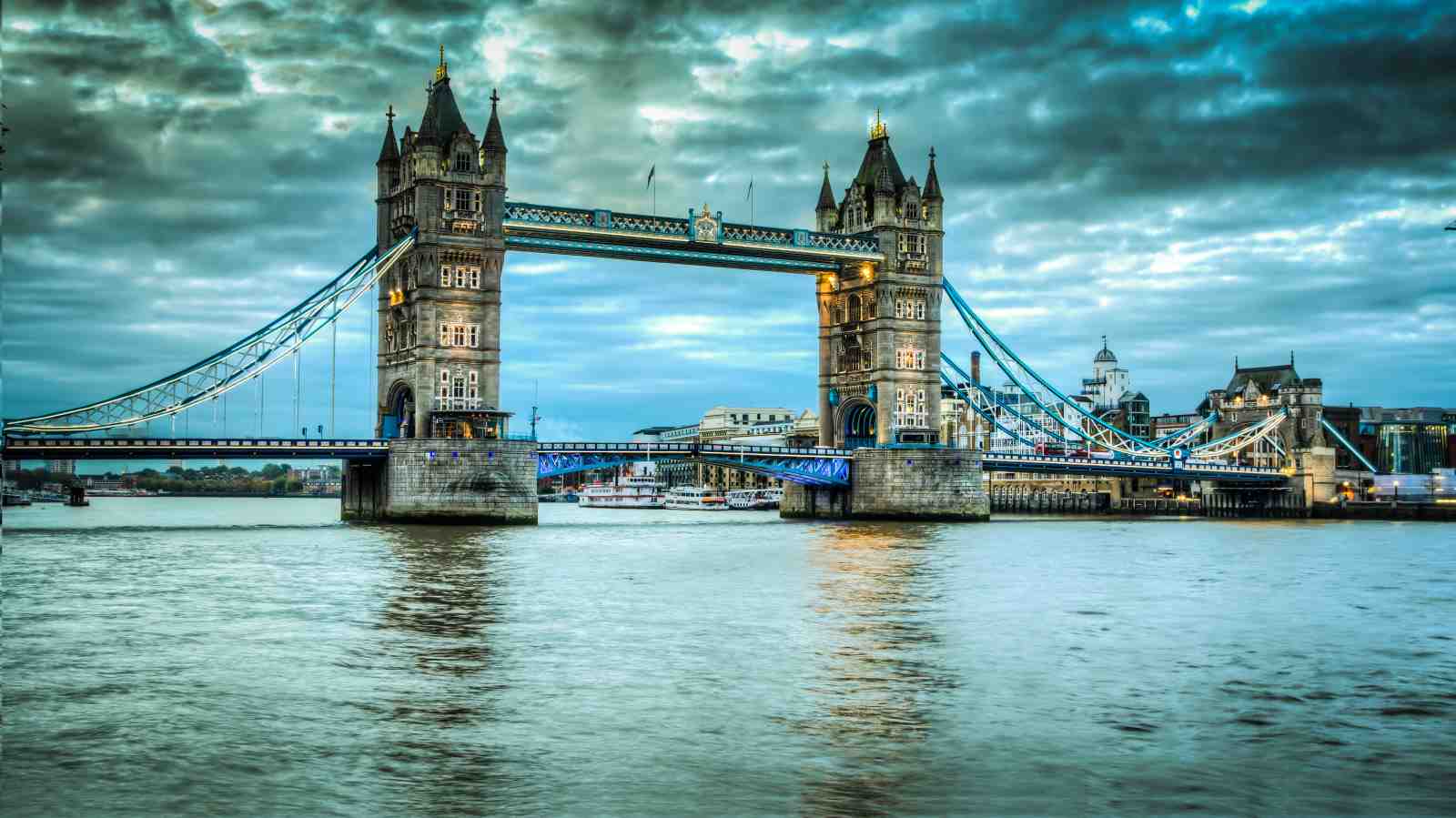 Dramatic London Tower Bridge Wall Art