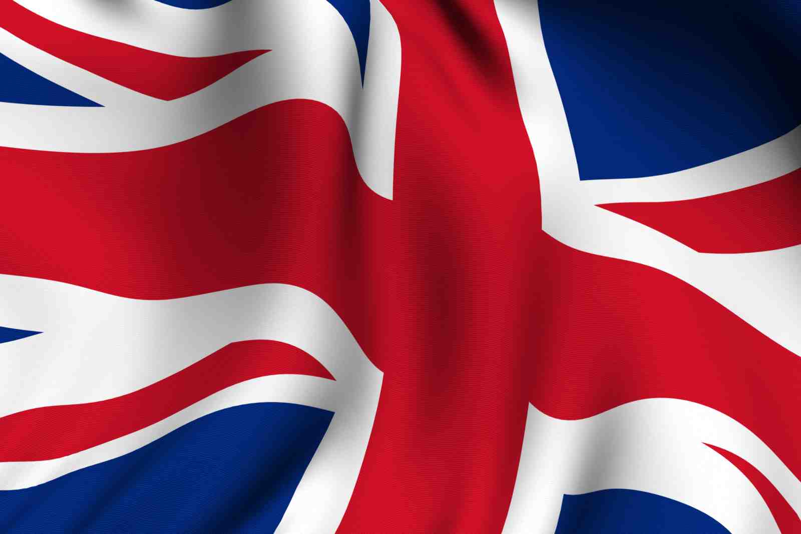 Union Jack Flag Majestic UK Wall Art