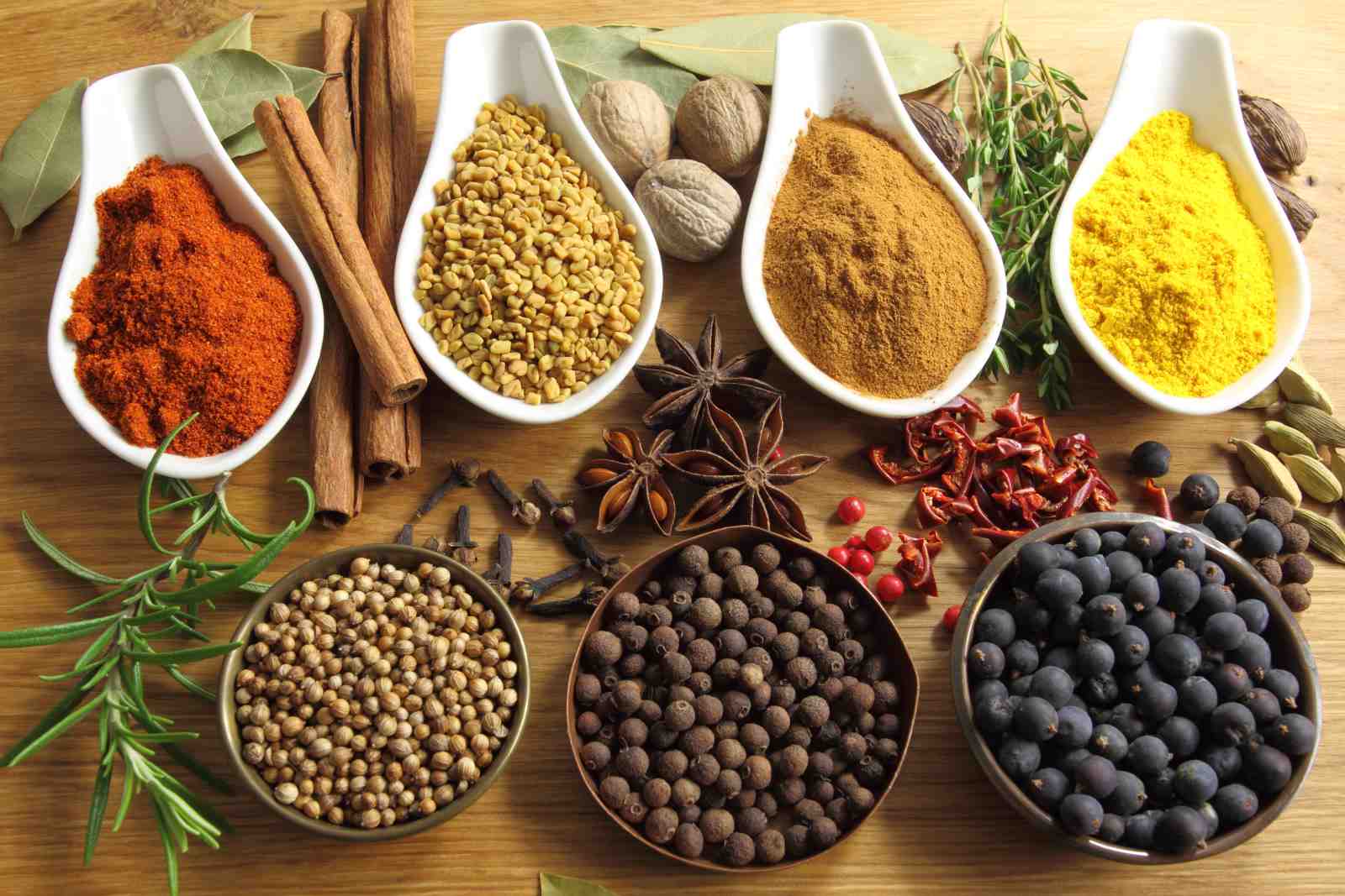 Vibrant Spice Assortment Wall Art