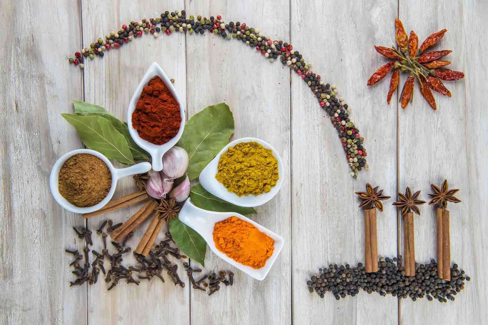 Vibrant Spice Collection Wall Art Wall Art