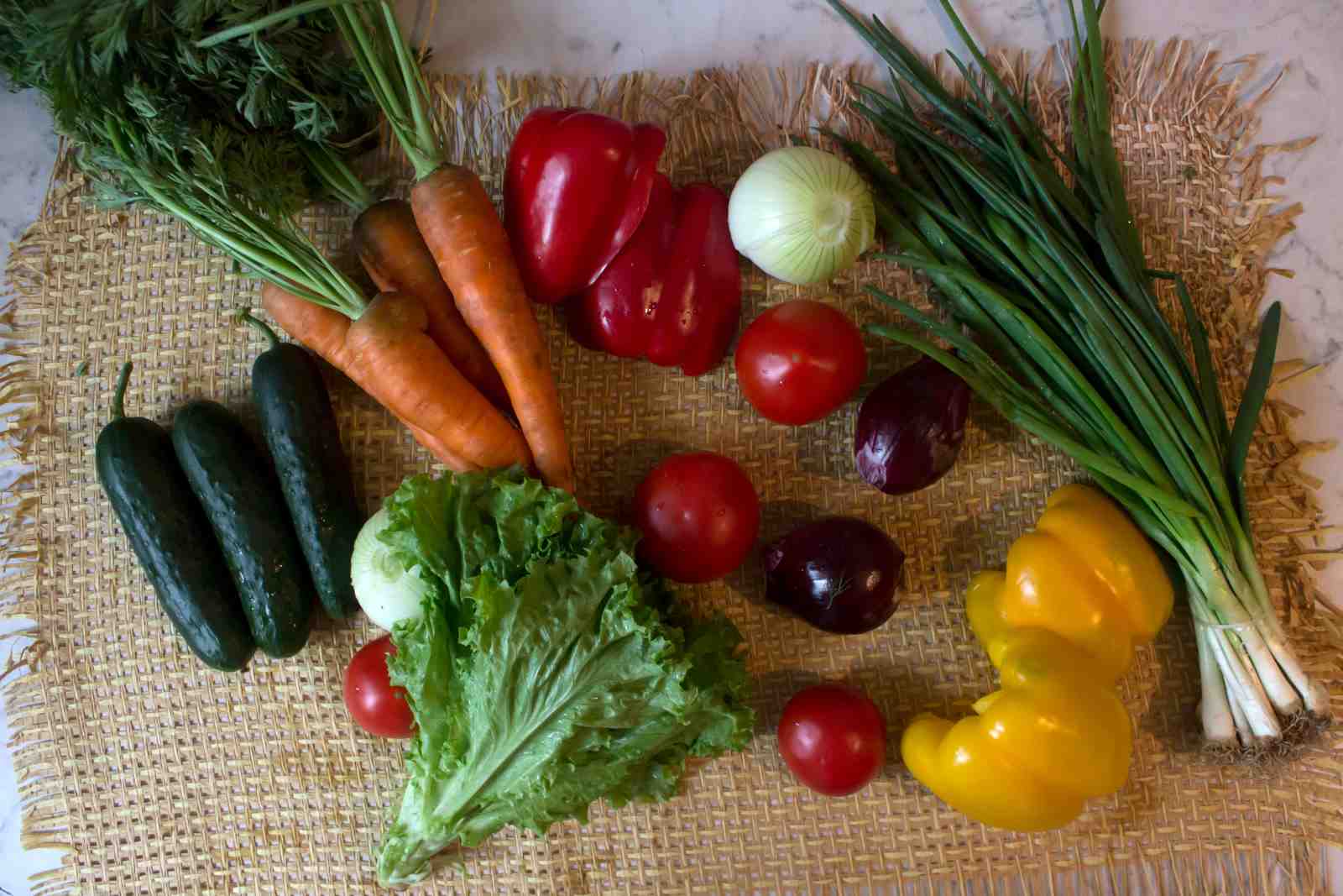 Fresh Garden Vegetables Wall Art