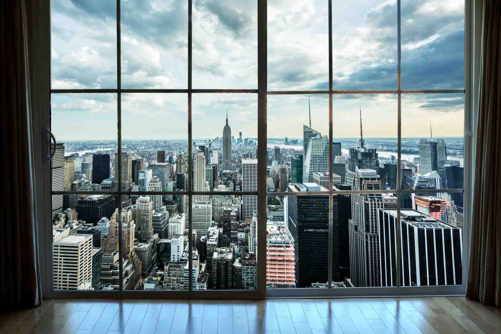 New York City Skyline Panoramic Wall Art